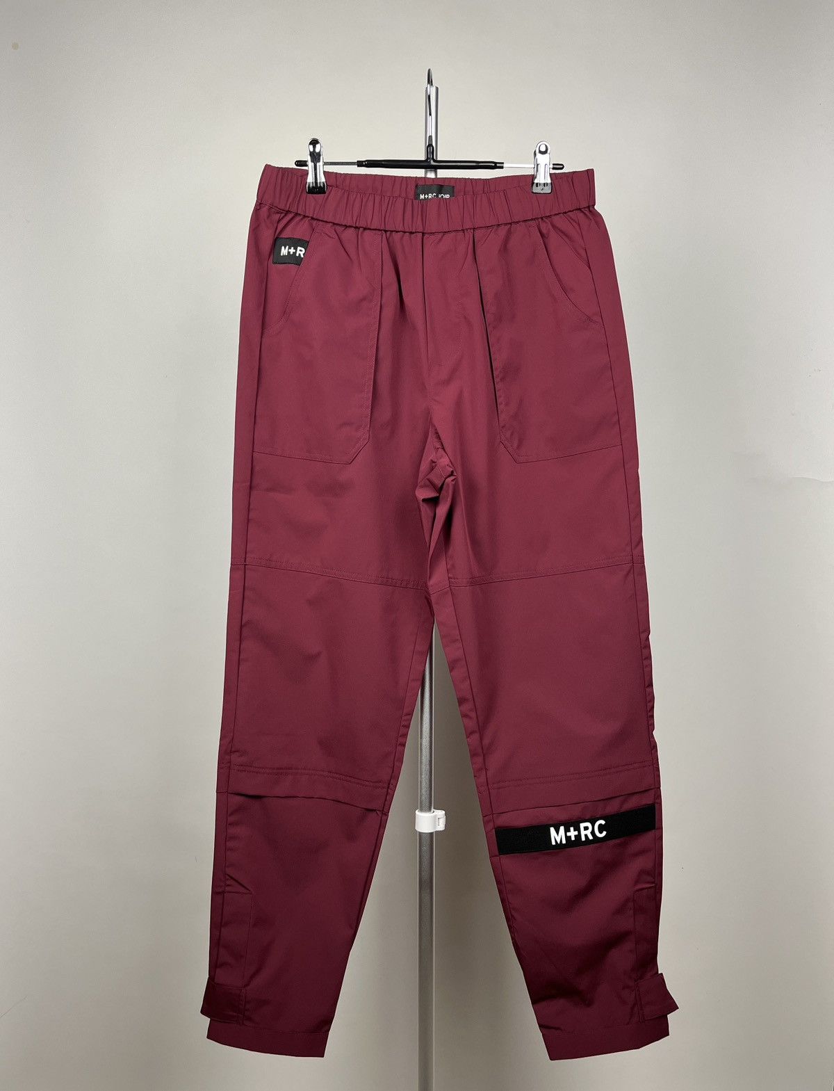image of M Rc Noir M+Rc Noir Nylon Sweatpants/joggers in Burgundy, Men's (Size 30)