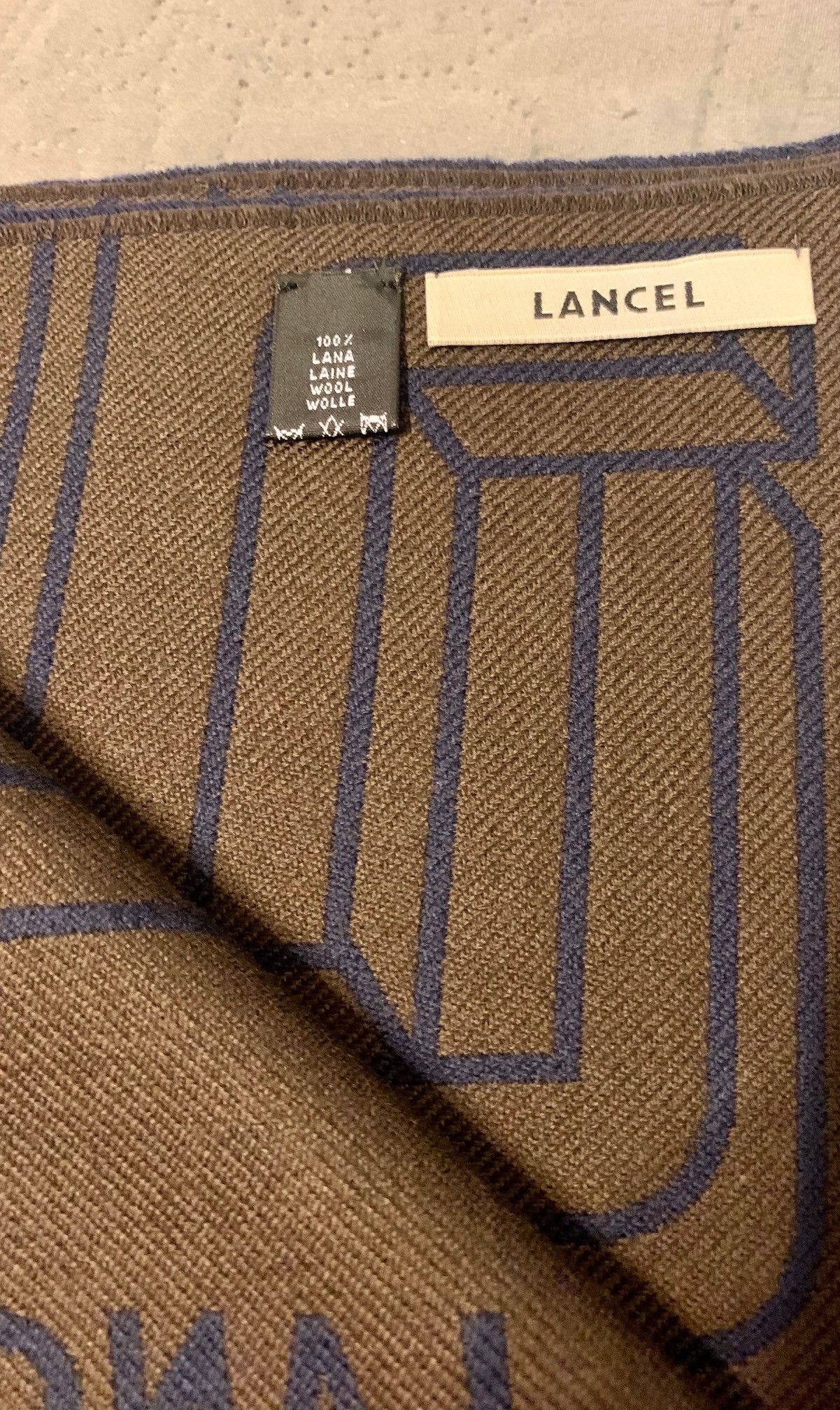 Lancel Wool scarf & pocket square Lancel Size ONE SIZE - 4 Thumbnail