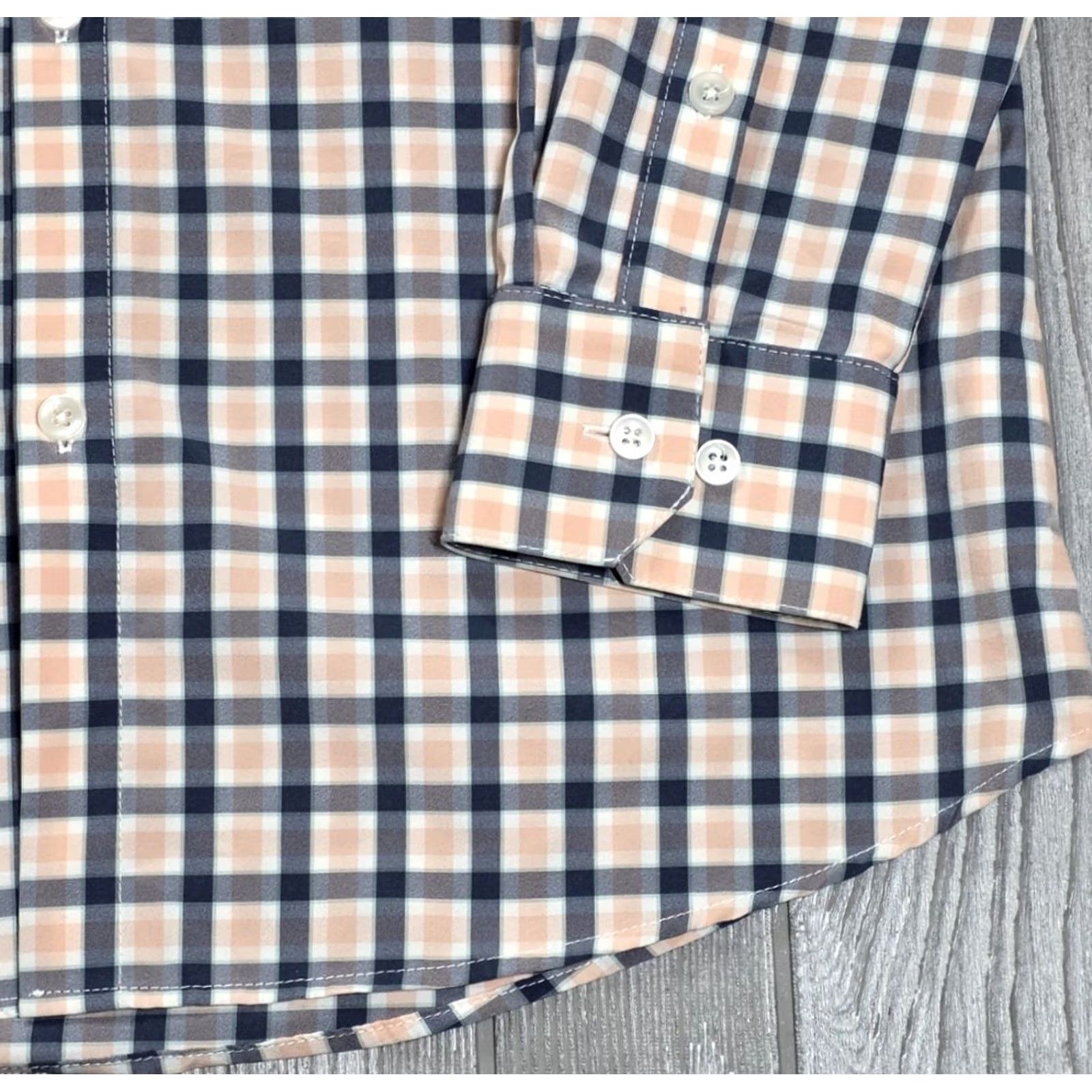 Mizzen+Main Mizzen+Main Leeward Button Up Shirt MT Slim Check Blue Pink Gingham Size US M / EU 48-50 / 2 - 4 Thumbnail