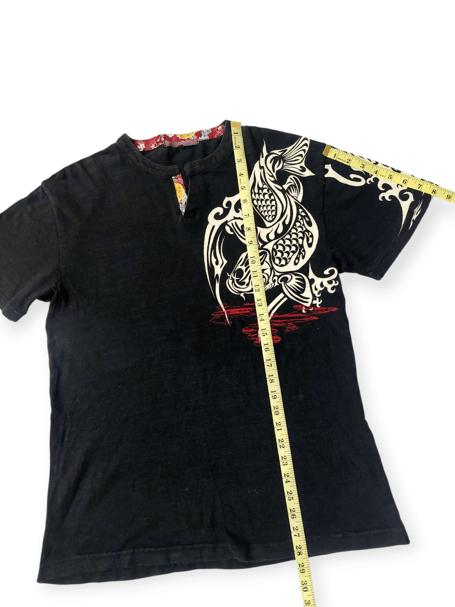 Vintage Japanese Culture 'Koi Fish' Karakuri Tamashi Style Size US L / EU 52-54 / 3 - 13 Thumbnail