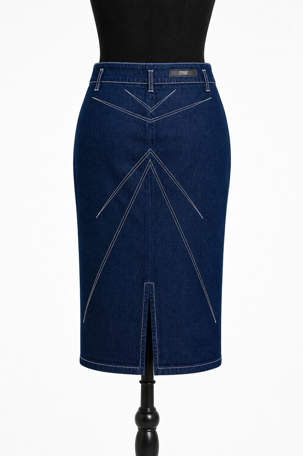 Gianfranco Ferre Gianfranco Ferré Jeans Dark Denim Pencil Skirt, IT 42, M Size 28" / US 6 / IT 42 - 2 Thumbnail