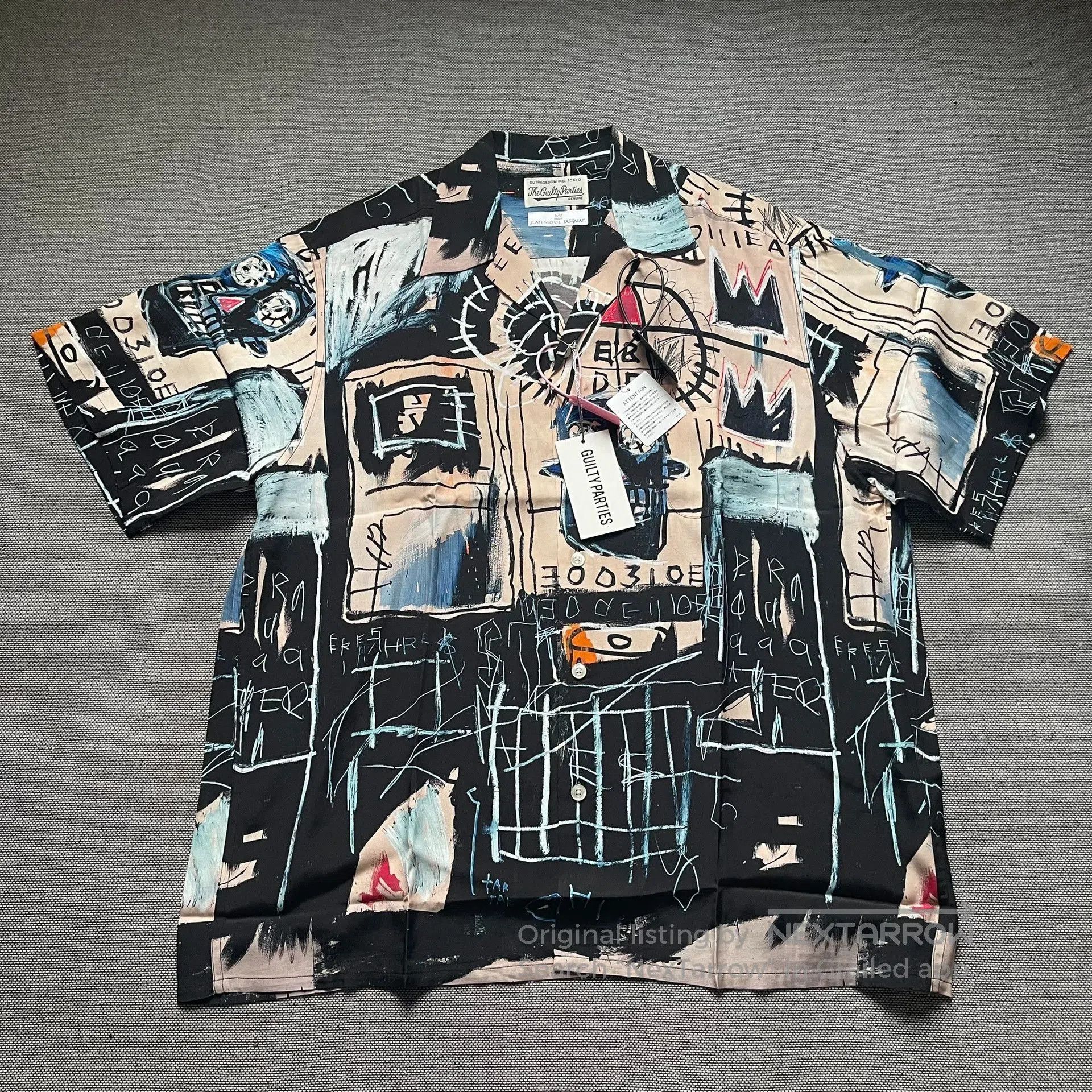 Wacko Maria Basquiat Hawaiian Shirt