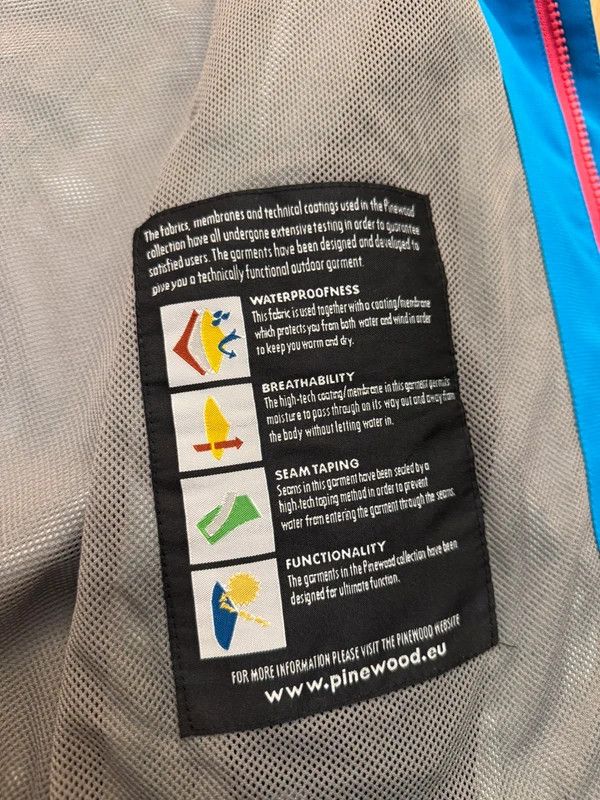 Other Pinewood Isaberg Pine-Tech Trekking Jacket Waterproof L Size L / US 10 / IT 46 - 17 Thumbnail