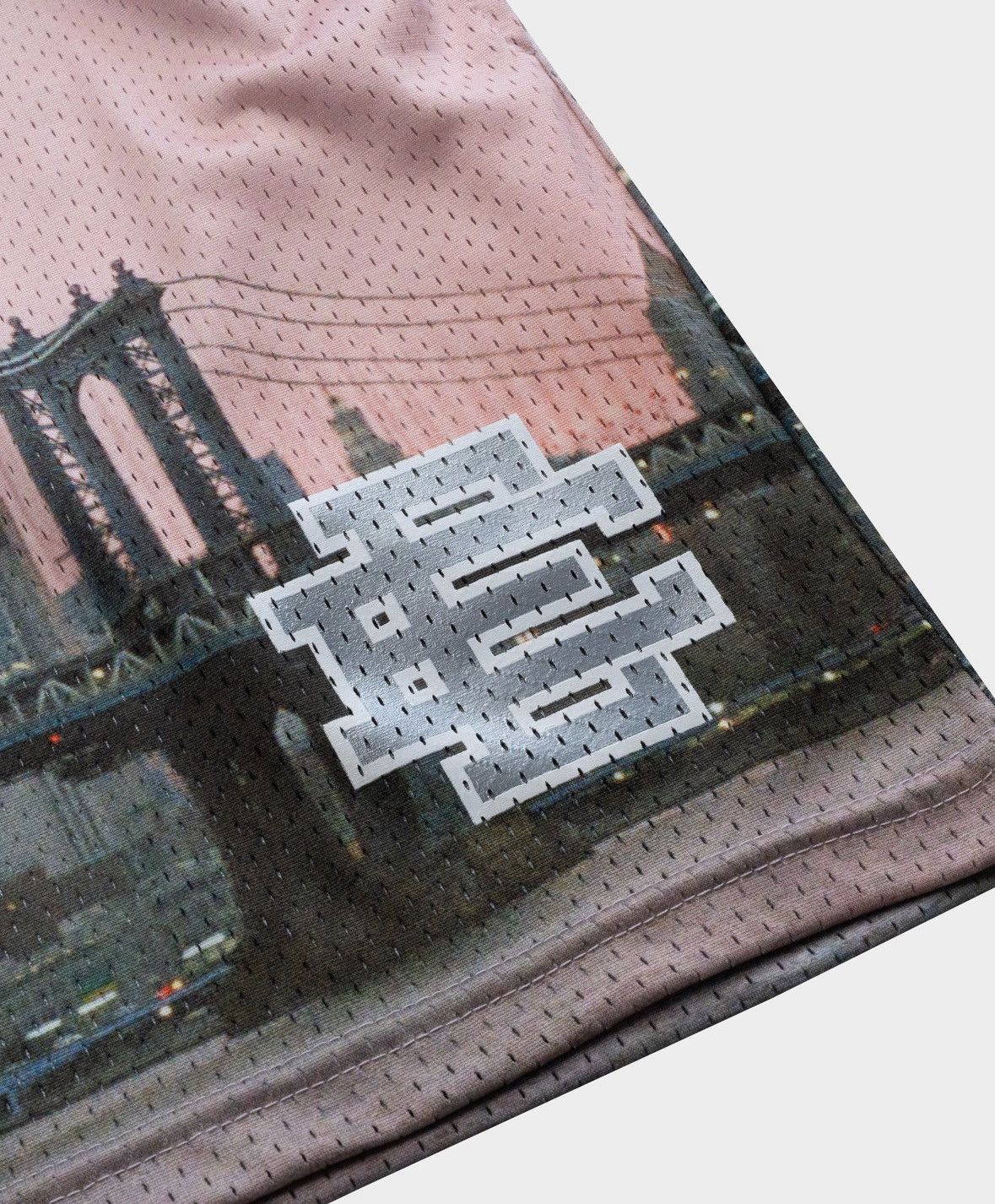 Eric Emanuel Eric Emanuel EE Basic NYC Skyline Shorts Pink Size(L) Size US 34 / EU 50 - 2 Thumbnail