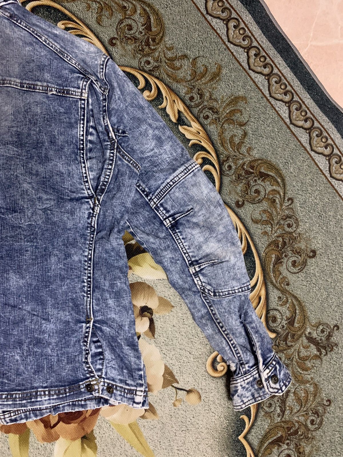 Japanese Brand Vintage Even River Denim Works Wear Jacket Zipper Size US M / EU 48-50 / 2 - 20 Thumbnail