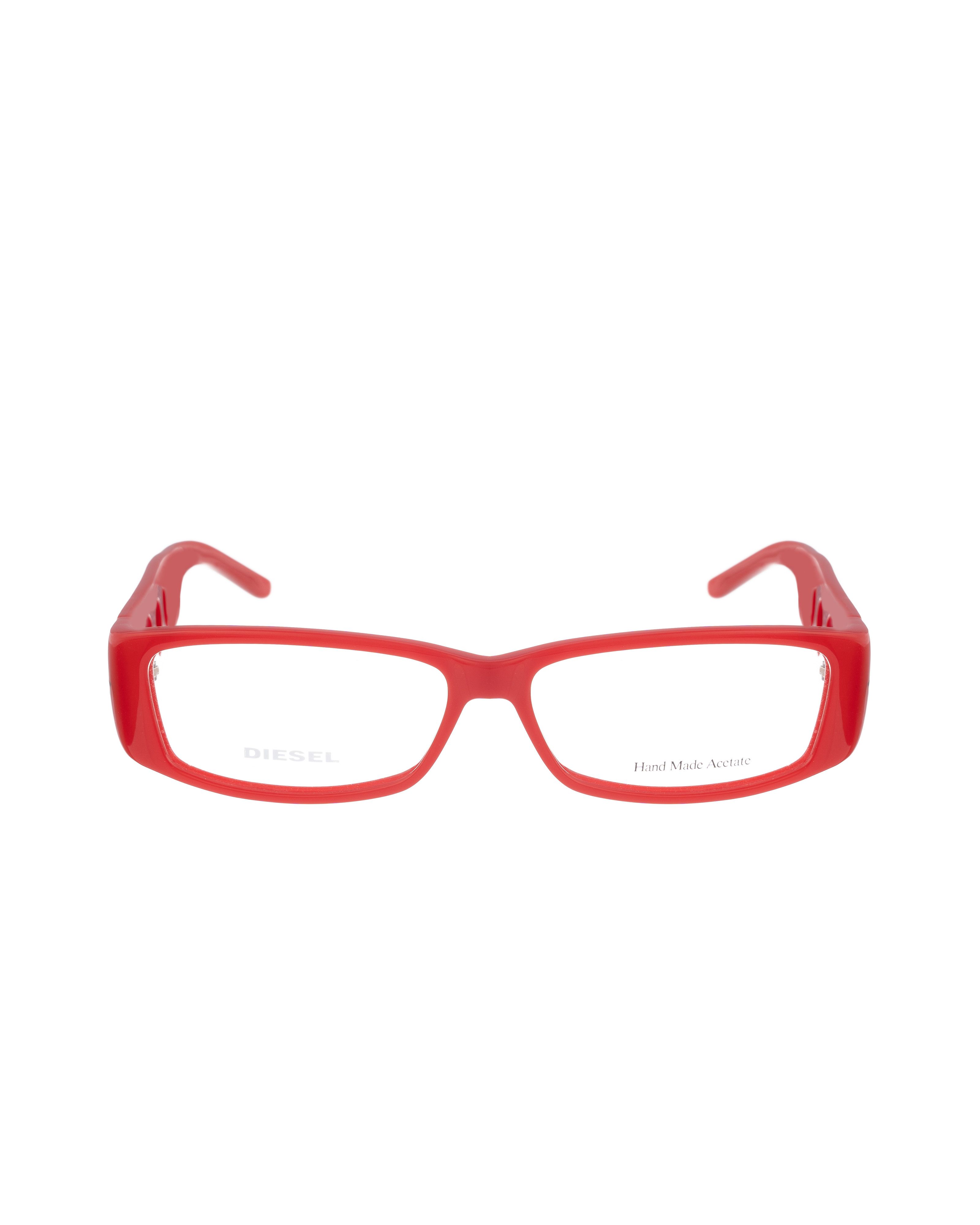 Diesel Diesel 00S Red Plastic Glasses with Circle Cut Outs Size ONE SIZE - 3 Thumbnail