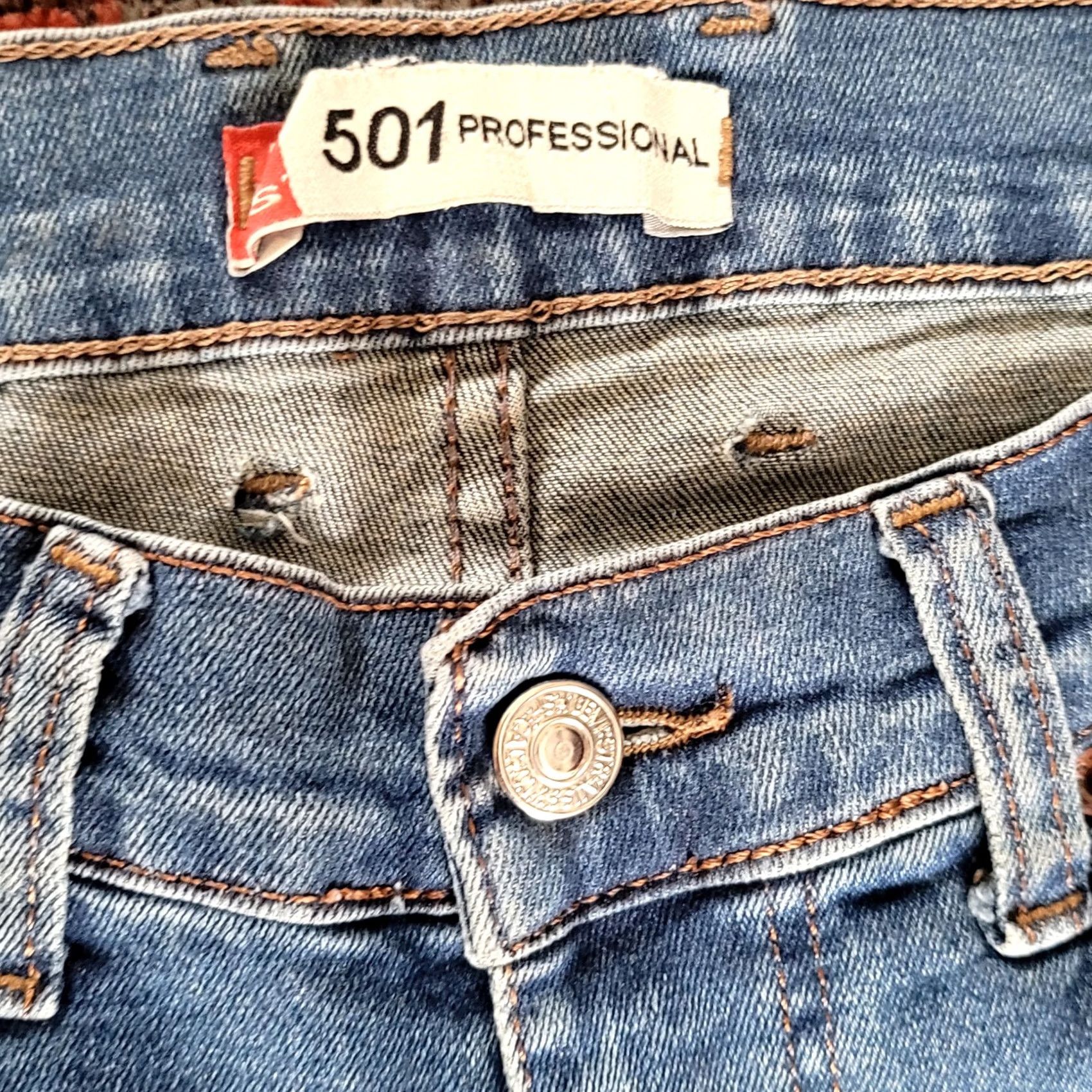 Levi's VINTAGE Levi's 501 Denim Shorts W32 L34 Grade A Size US 32 / EU 48 - 5 Thumbnail