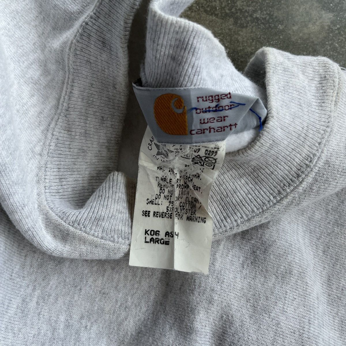Carhartt Sweatshirt Carhartt Vintage Size US L / EU 52-54 / 3 - 6 Thumbnail