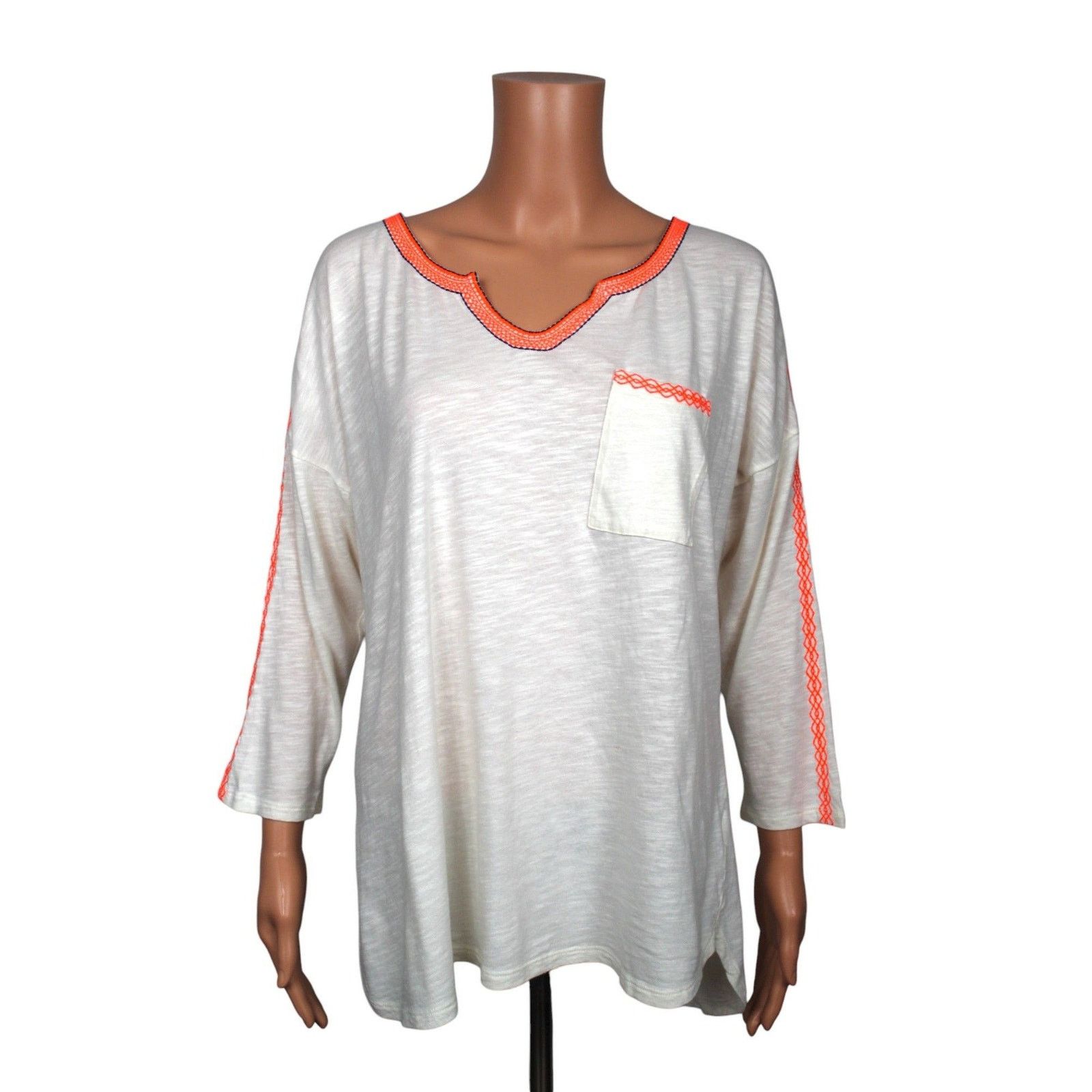 Old Navy Old Navy 3/4 Sleeve Top Women's Size Large Size L / US 10 / IT 46 - 1 Thumbnail