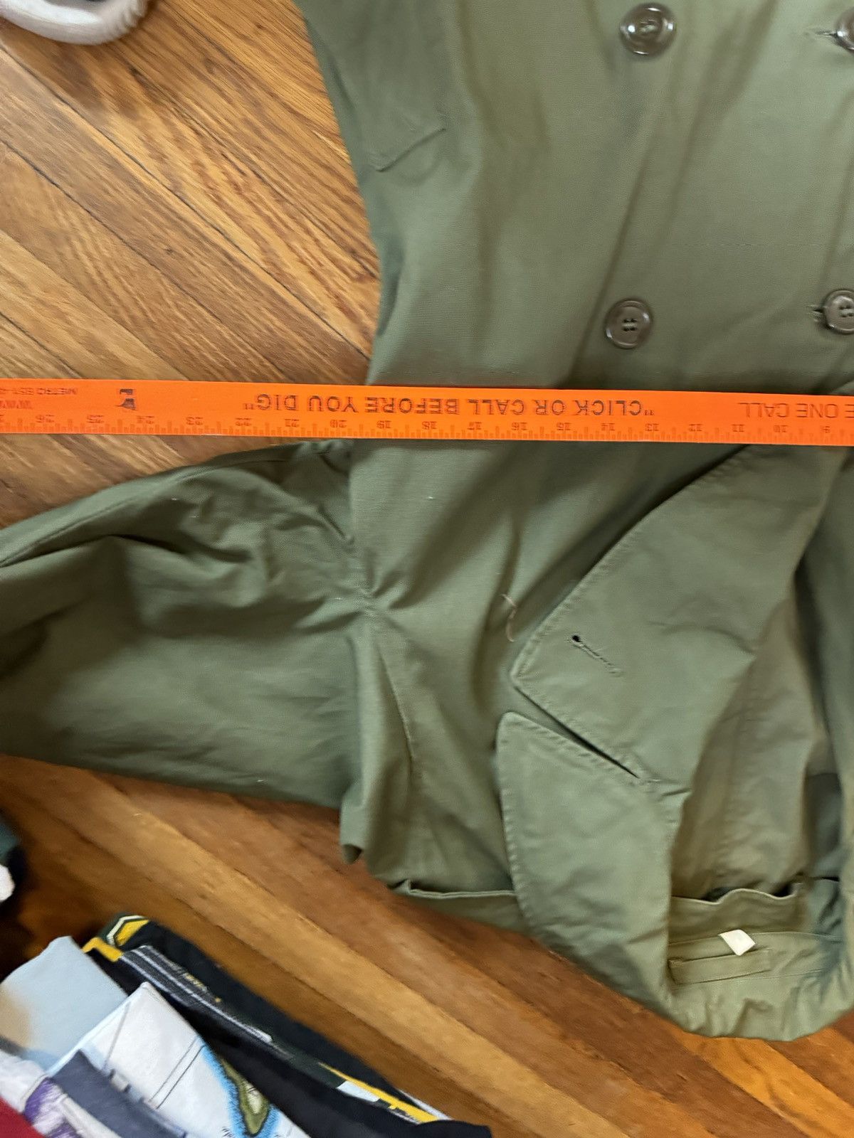 Vintage Vintage Army Trench Coat Size US M / EU 48-50 / 2 - 9 Thumbnail