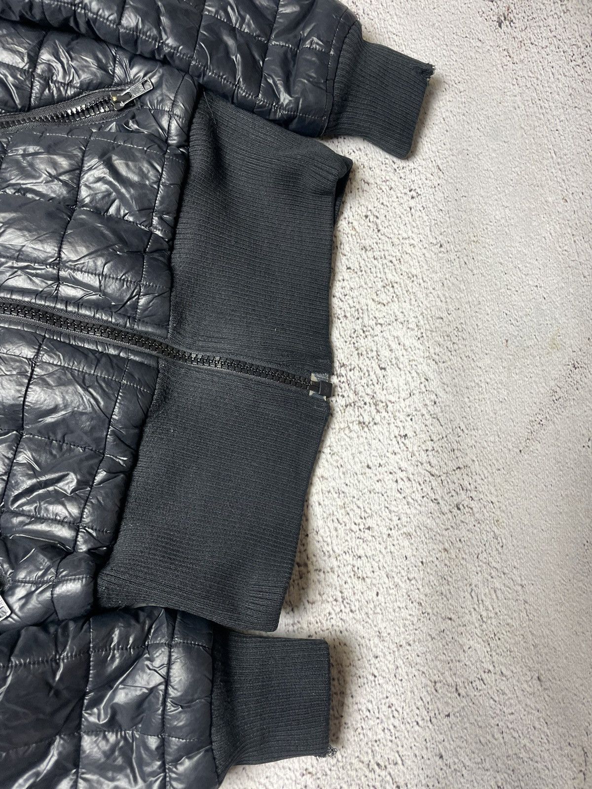 Adidas avant garde adidas puffer jacket zip Swag centrallogo Size S / US 4 / IT 40 - 3 Thumbnail