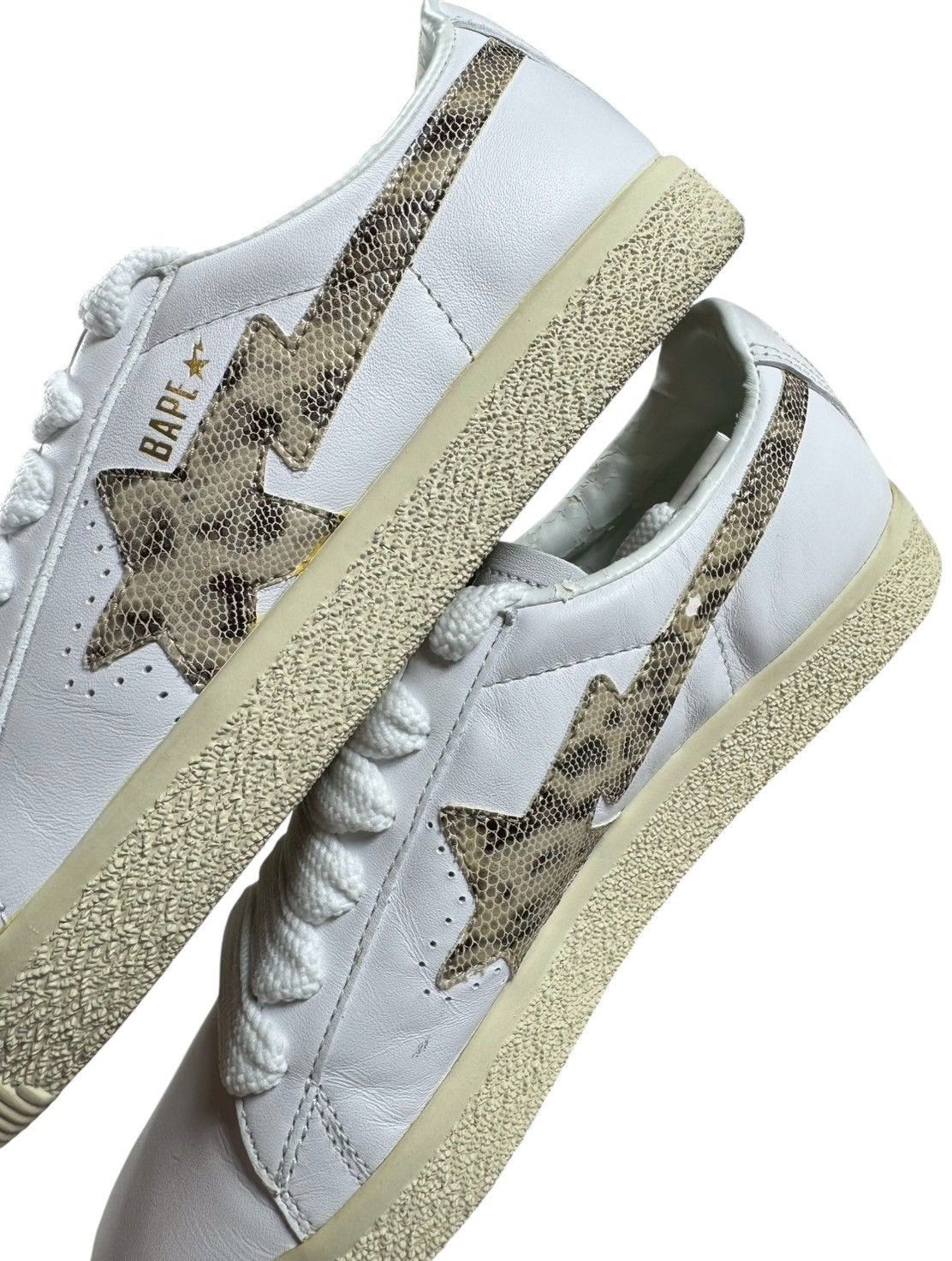 Bape BAPE Apesta White/snake Size US 9 / EU 42 - 7 Thumbnail