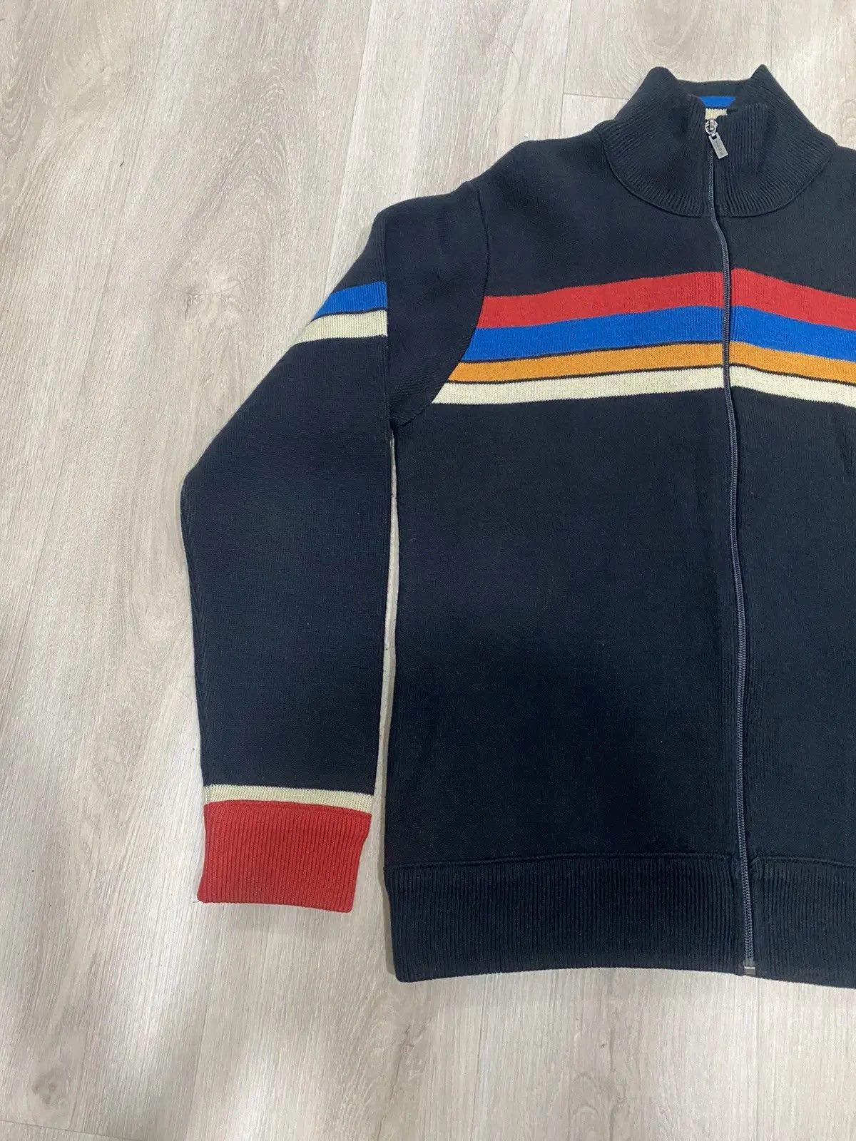 FCUK × French Connection × Vintage fcuk sweatshirt knitting stripe multicolour block style Size US M / EU 48-50 / 2 - 4 Thumbnail