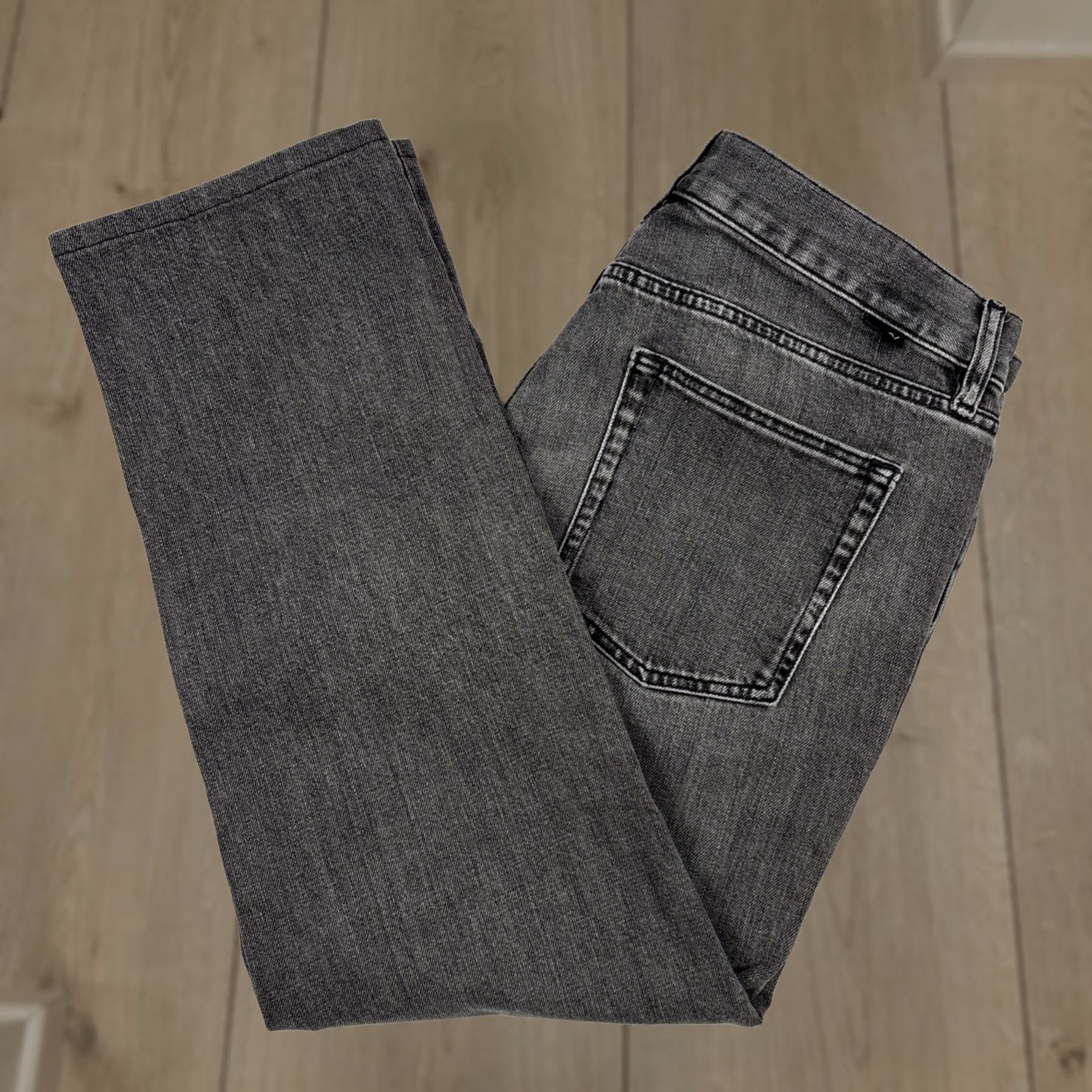 Outerknown Outerknown SEA Jeans Men's 32x20 Gray Stretch Straight Fit Cotton Denim 5-Pocket Regular Waist 30 Inseam Mid Rise Size US 32 / EU 48 - 1 Thumbnail