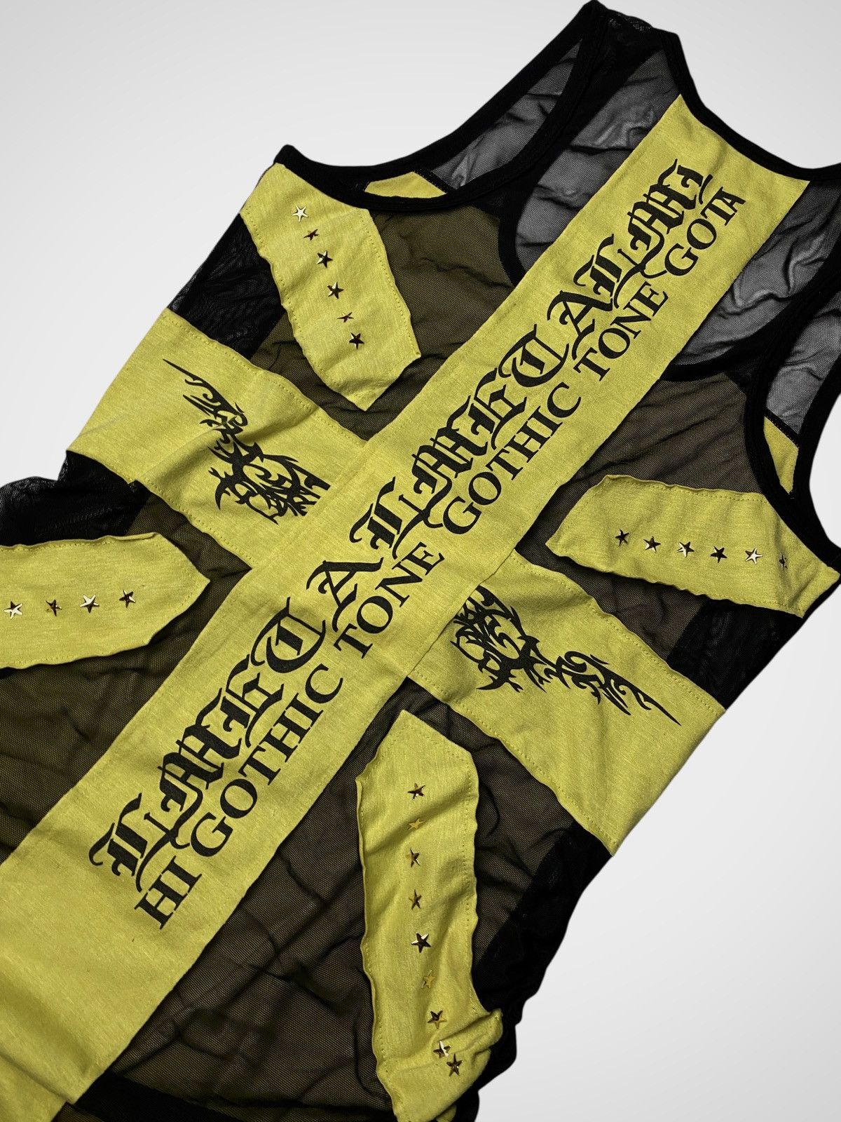 Le Grande Bleu (L.G.B.) 2000's Opemine Skull Britflag Tanktop Size US S / EU 44-46 / 1 - 3 Thumbnail