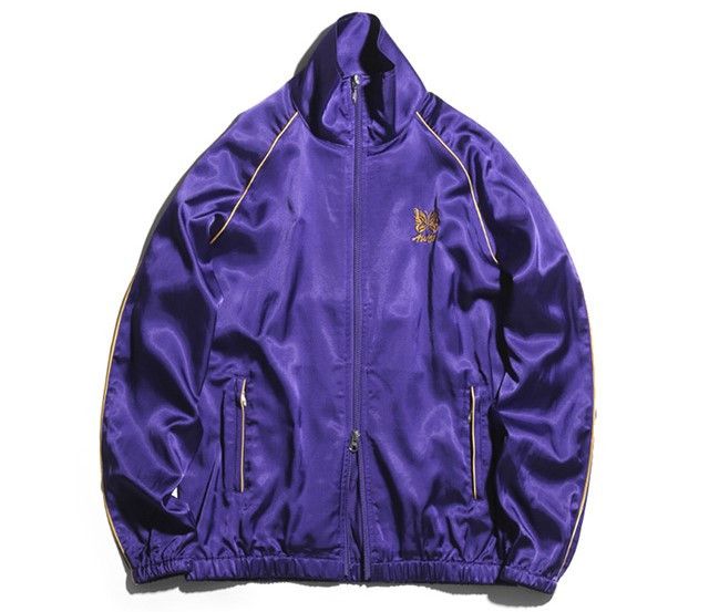 AWGE × Needles AWGE Needles purple Piping Track Jacket ASAP ROCKY 19ss S Size US S / EU 44-46 / 1 - 1 Thumbnail