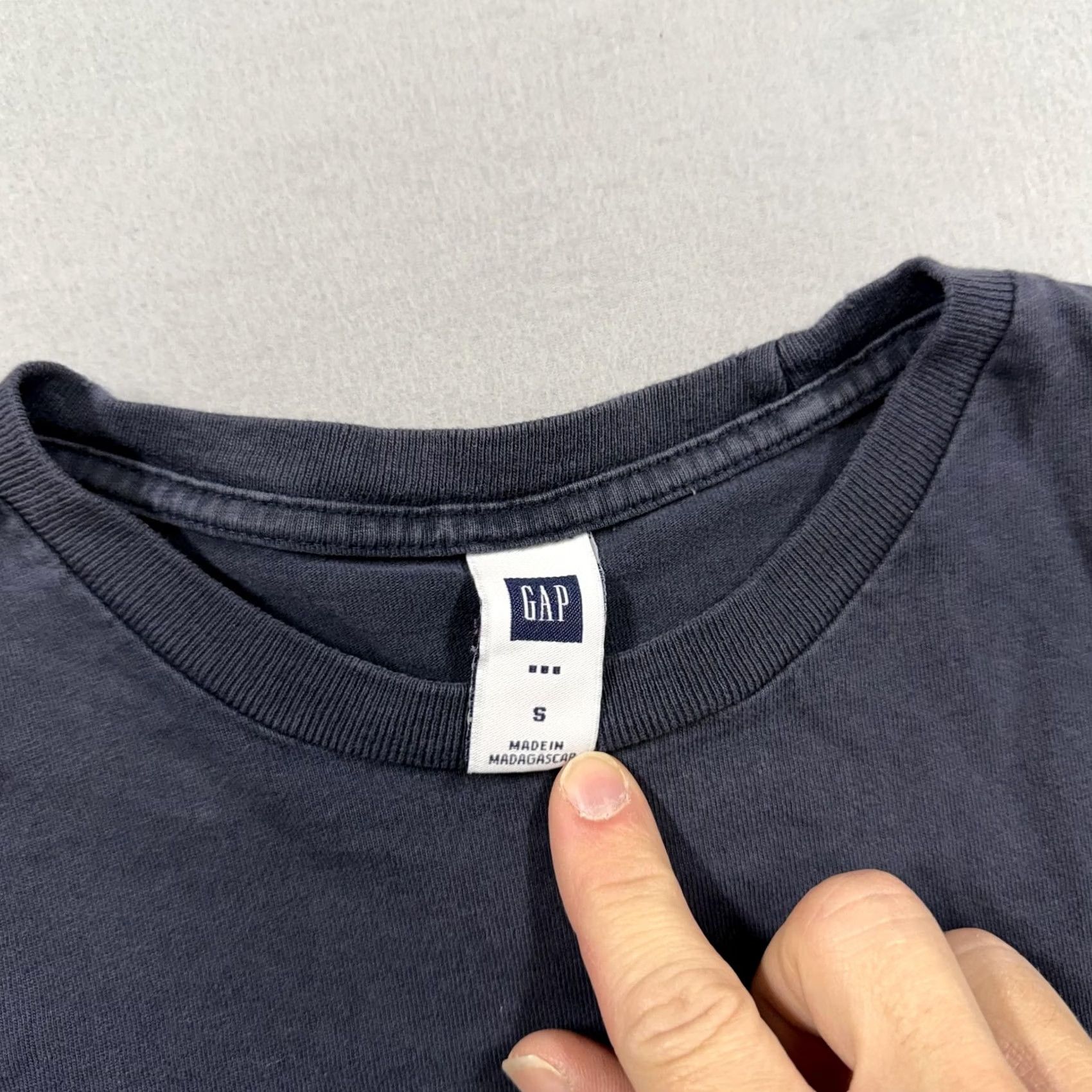Gap Gap Shirt Mens Small Blue Long Sleeve Athletic Dept Logo Graphic Tee Crewneck Size US S / EU 44-46 / 1 - 3 Thumbnail