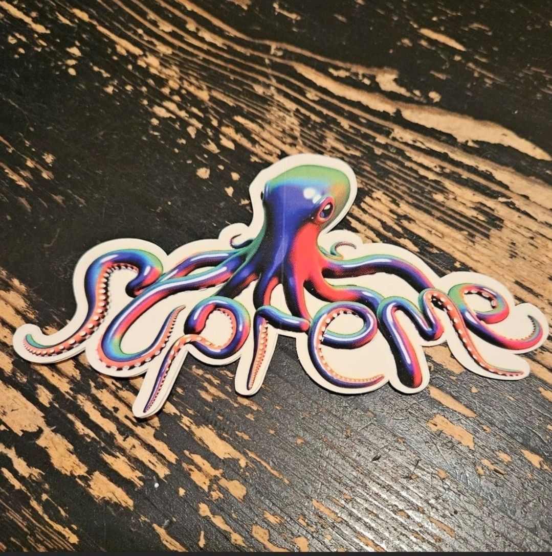 Supreme Supreme Tentacles Octopus Sticker SS18 Size ONE SIZE - 1 Preview