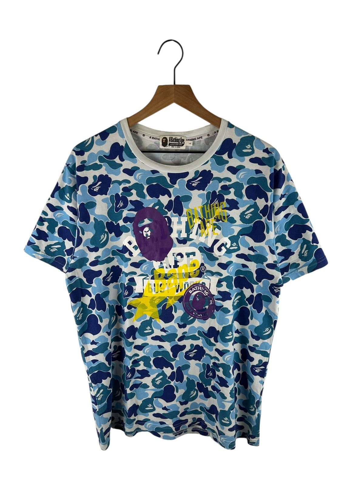 Bape SS21 Bape ABC Camo Multi Print Tee Size US L / EU 52-54 / 3 - 1 Thumbnail