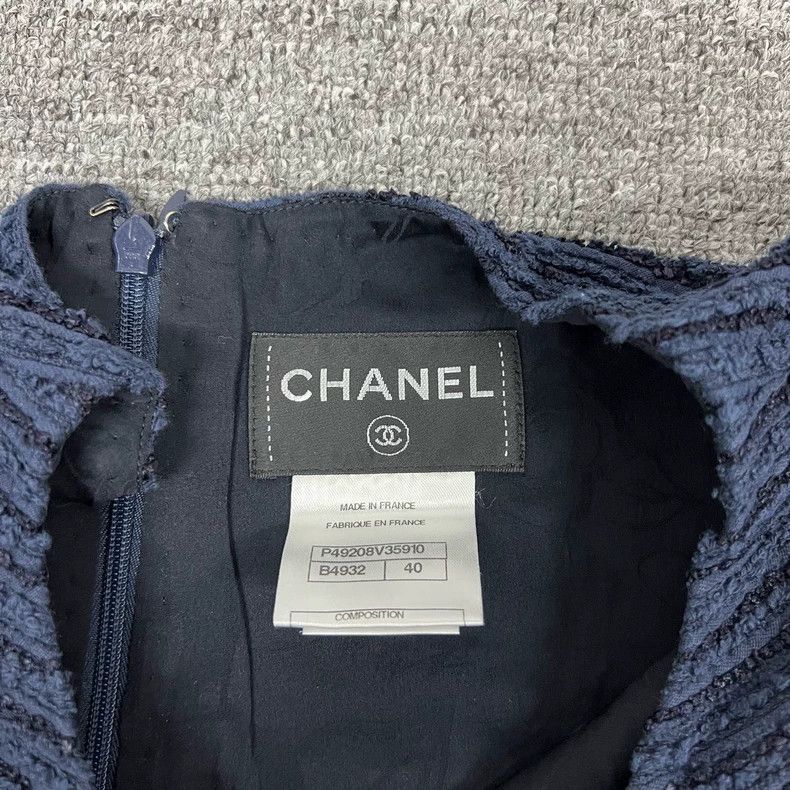 Chanel Chanel Classic tweed dress 2504-Nextarrow Size S / US 4 / IT 40 - 4 Thumbnail