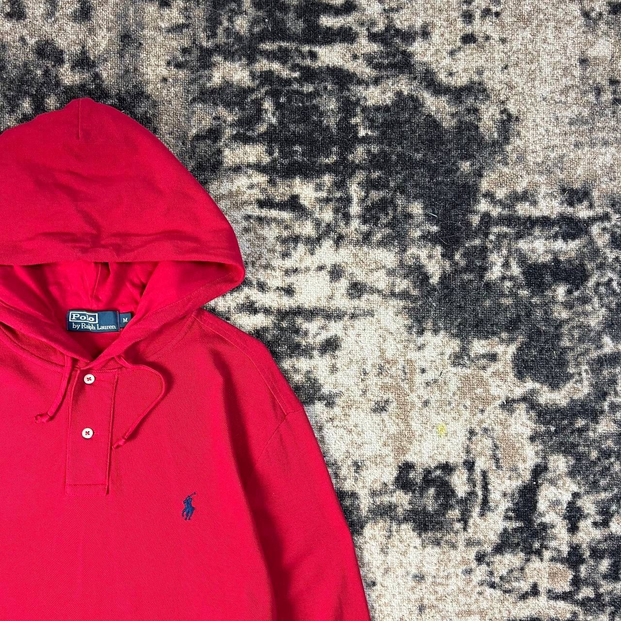 Polo Ralph Lauren Vintage Y2K Polo Ralph Lauren Button Up Light Hoodie Size US M / EU 48-50 / 2 - 2 Thumbnail