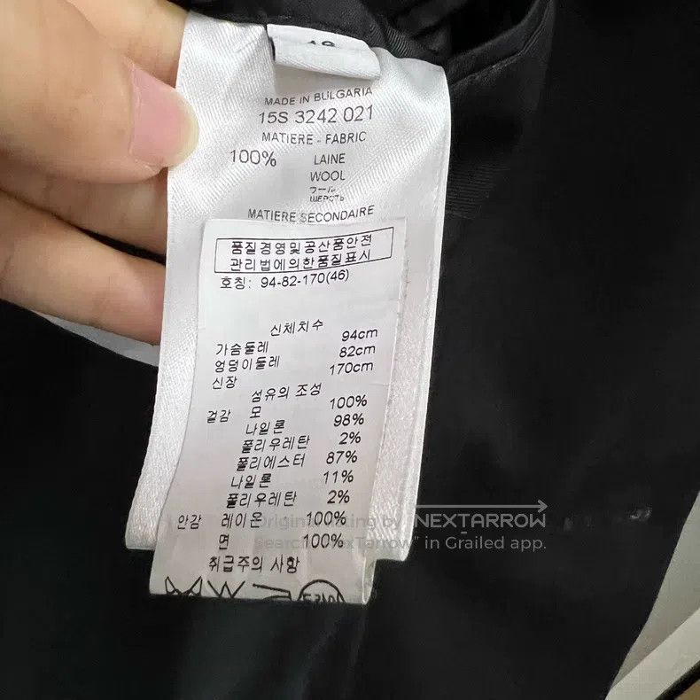 Givenchy Givenchy Size46 Tailored Suit Jacket Size 46 Size US M / EU 48-50 / 2 - 5 Thumbnail