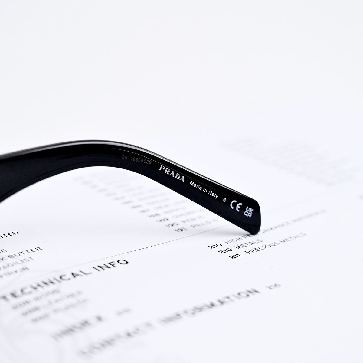 Prada PRADA 0PR 09ZS SUNGLASSES Size ONE SIZE - 5 Thumbnail