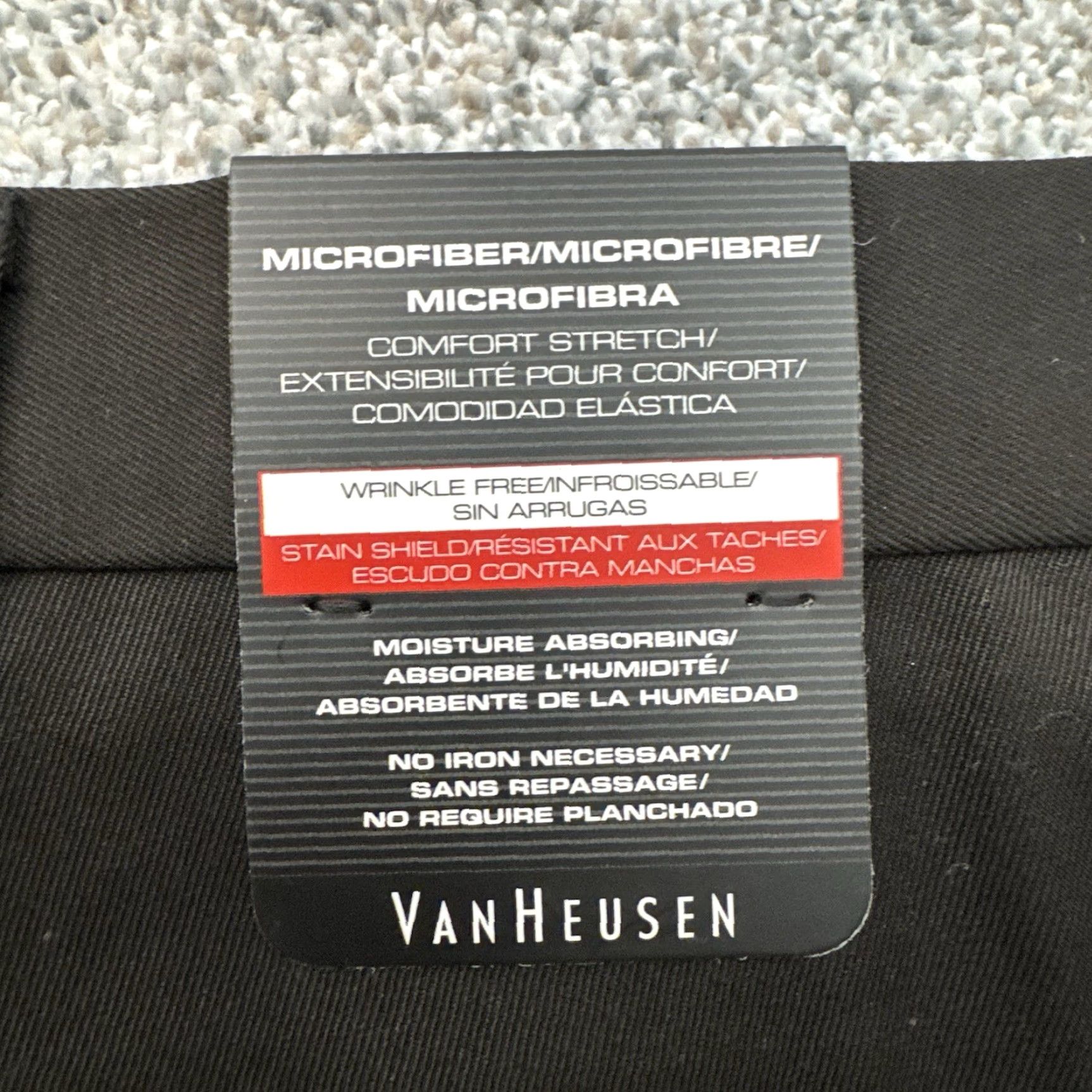 Van Heusen Van Heusen Pants 38 Microfiber Comfort Stretch Business Casual Minimalist Size US 38 / EU 54 - 7 Thumbnail