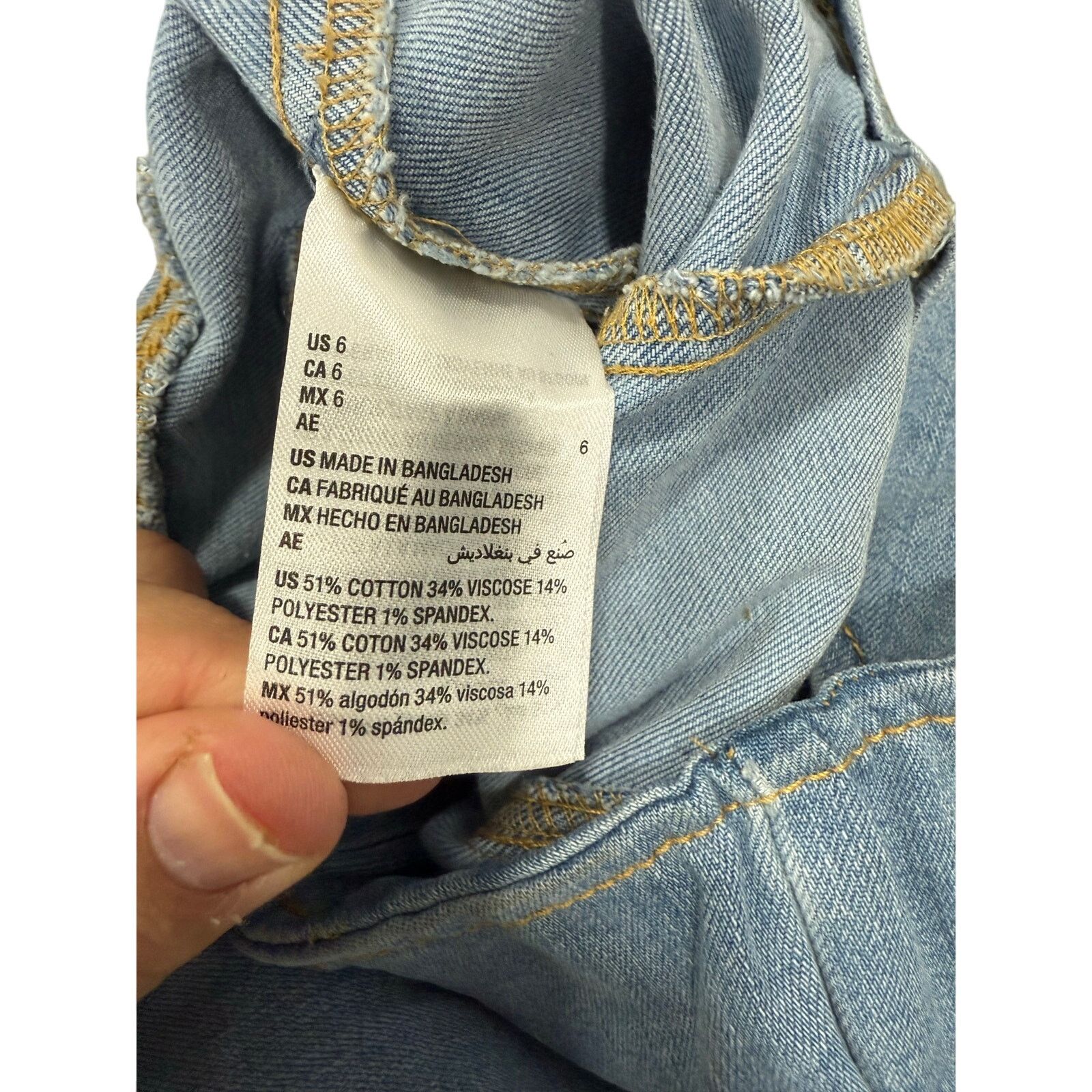 I.N.C INC International Concepts Women’s Jeans sz 6 NEW #G616 Size 28" / US 6 / IT 42 - 8 Thumbnail