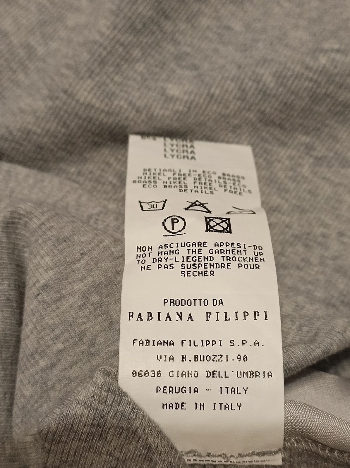 Fabiana Filippi Fabiana Filippi Grey Cotton Silk Blouse Shirt Size M Size M / US 6-8 / IT 42-44 - 16 Thumbnail