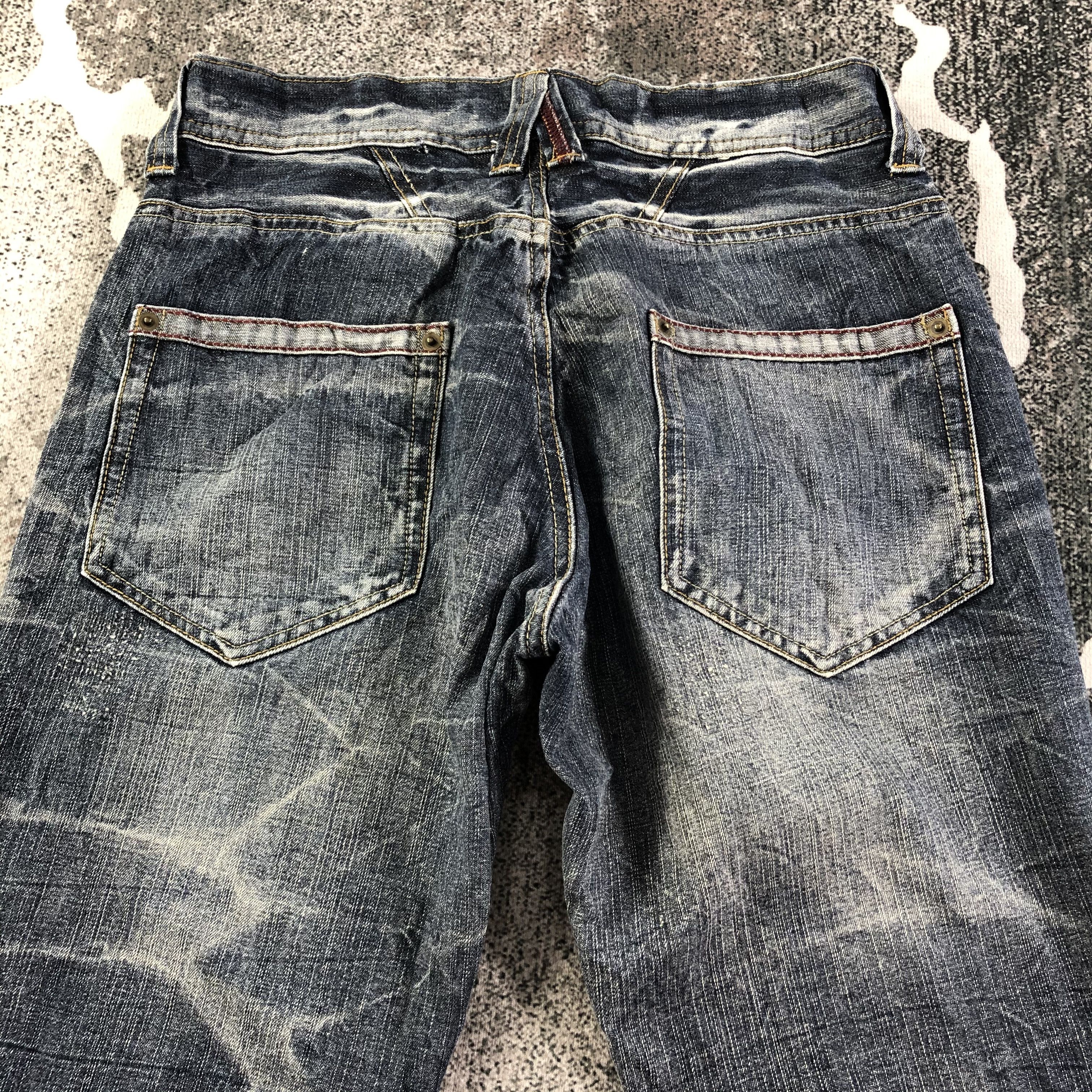 Japanese Brand Japanese Brand Superubis Denim Faded Blue Jeans KJ1613 Size US 30 / EU 46 - 4 Thumbnail