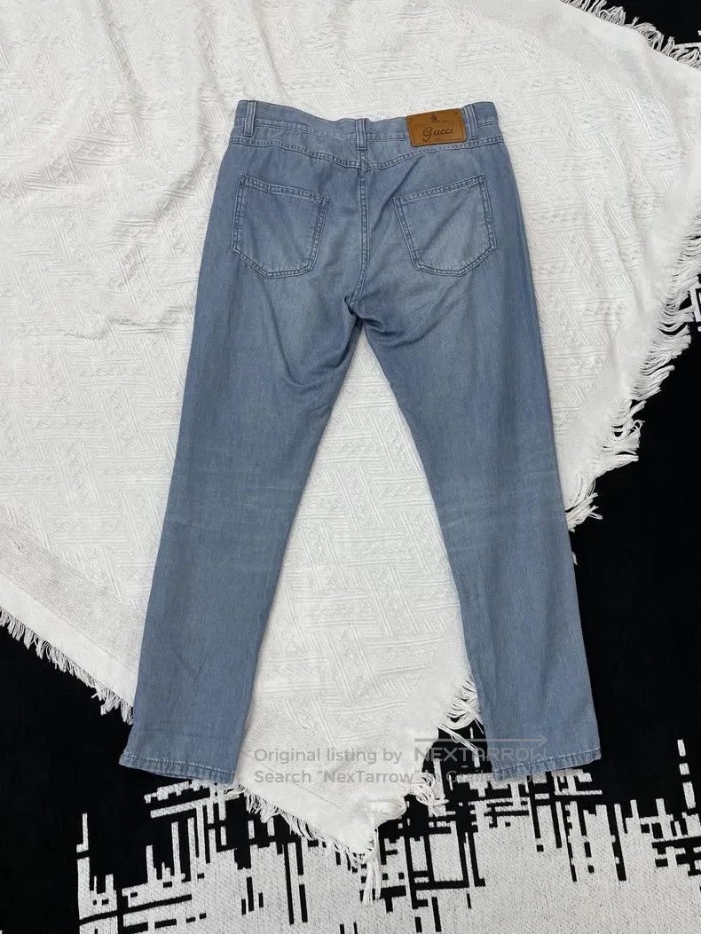 Gucci Gucci Blue Jeans Size 26" / US 2 / IT 38 - 1 Thumbnail