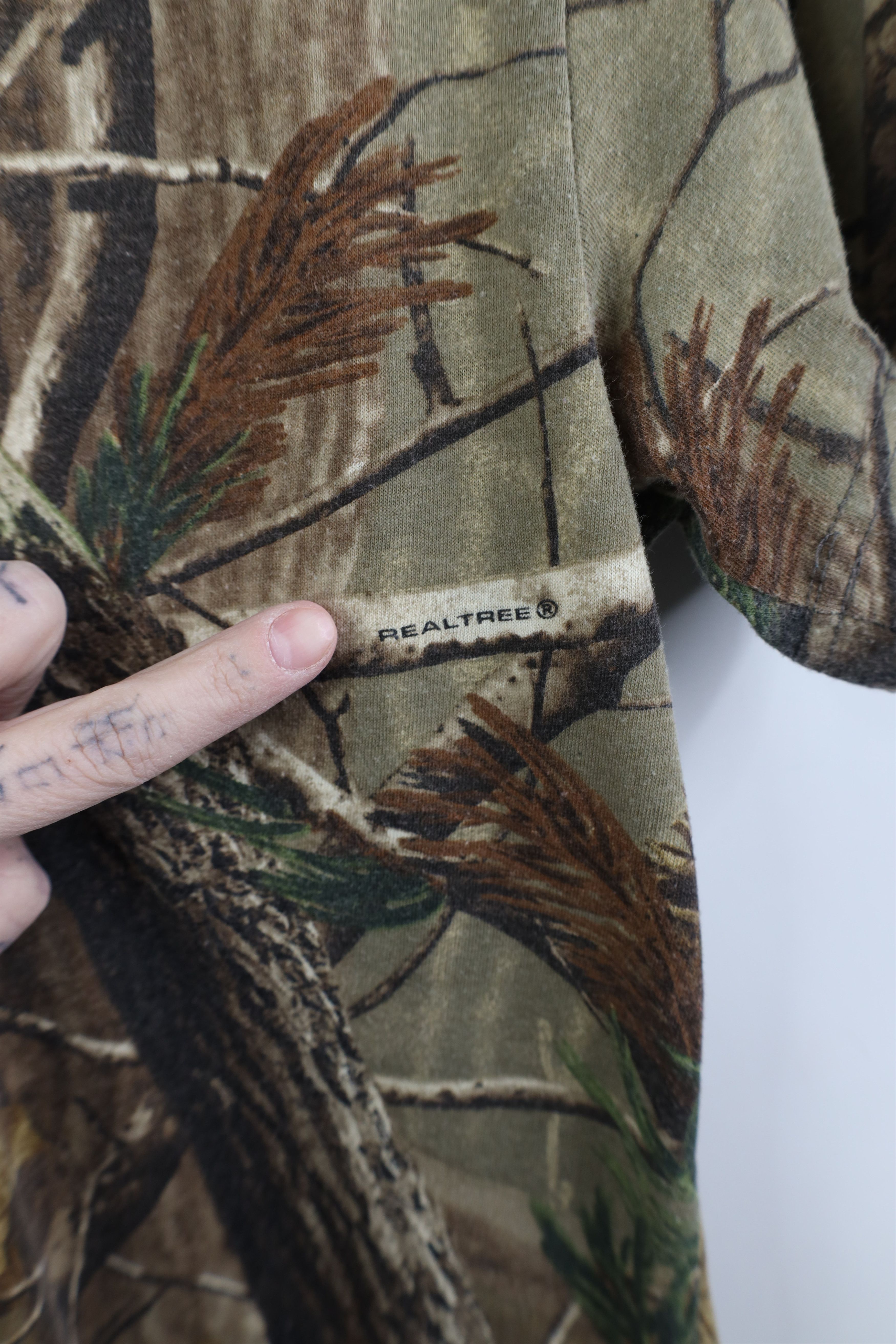Vintage Vintage 90s Y2K Streetwear Camouflage Pocket T-Shirt Size US M / EU 48-50 / 2 - 11 Thumbnail