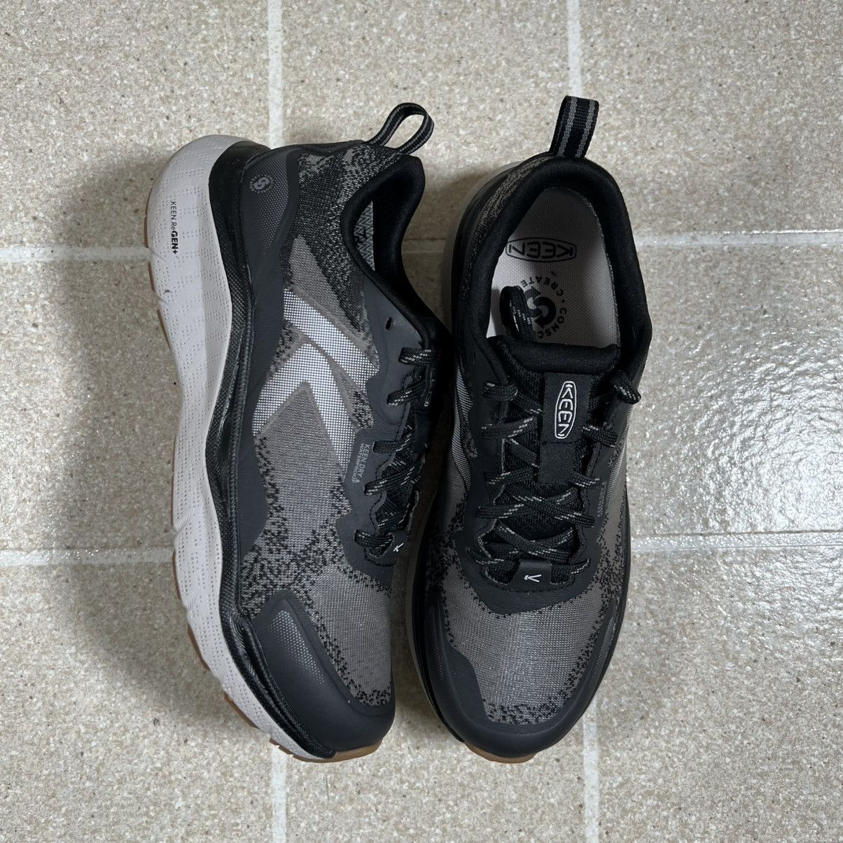 KEEN KEEN Women's Leiki Waterproof Hiking Shoes Black/Steel Grey Size US 7.5 / IT 37.5 - 1 Thumbnail