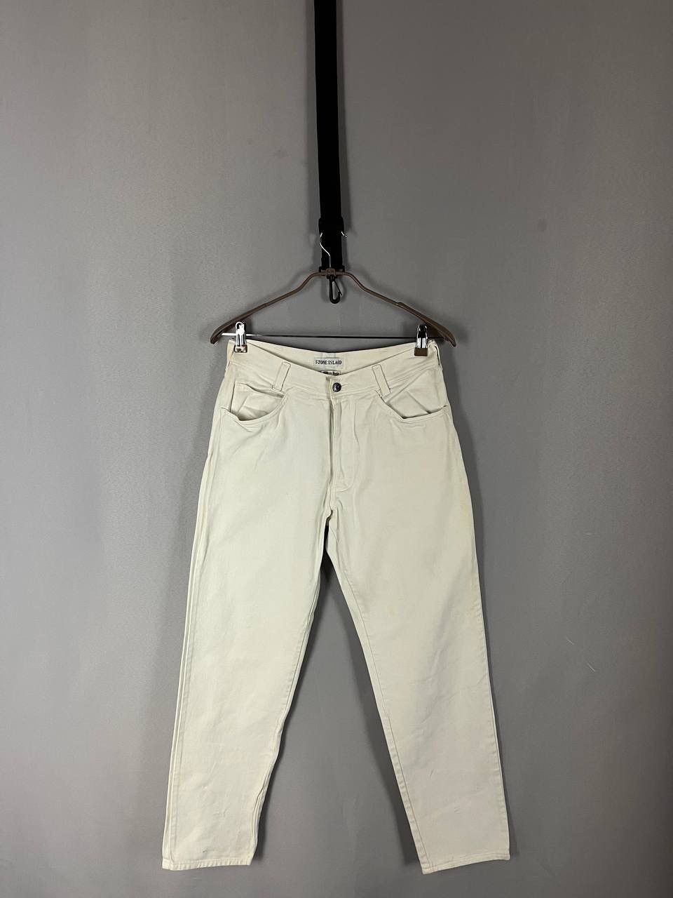 Stone Island Stone Island Denim White Milk Vintage Size US 32 / EU 48 - 2 Thumbnail