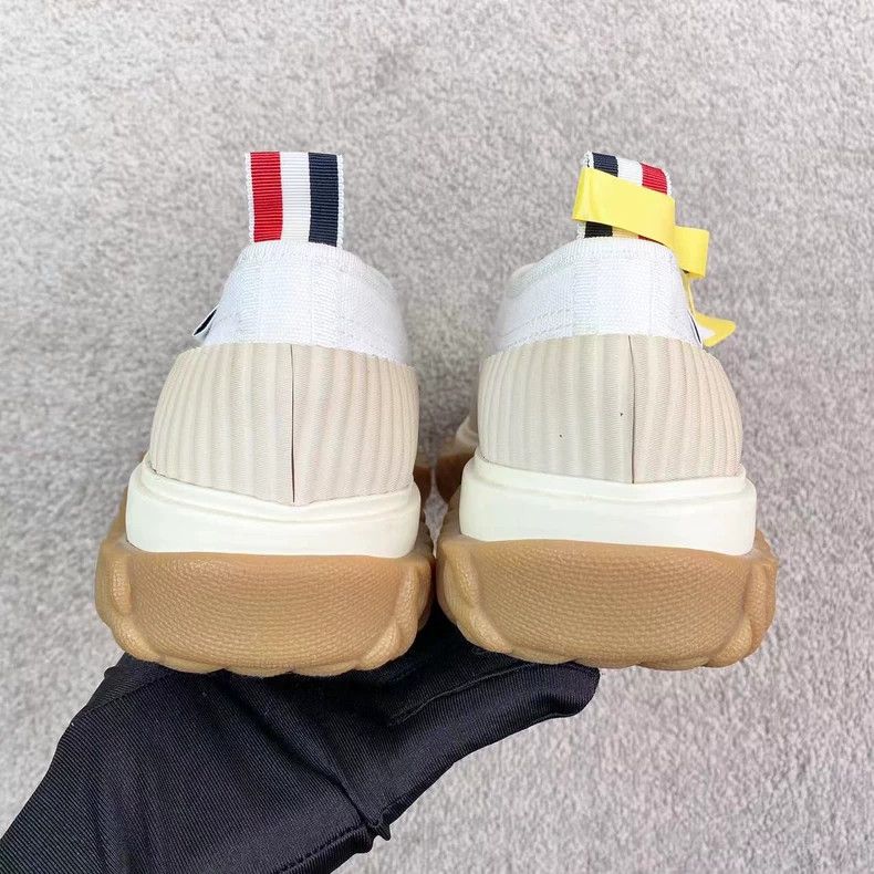 Thom Browne Thom Browne White sneakers Size US 6 / IT 36 - 4 Thumbnail