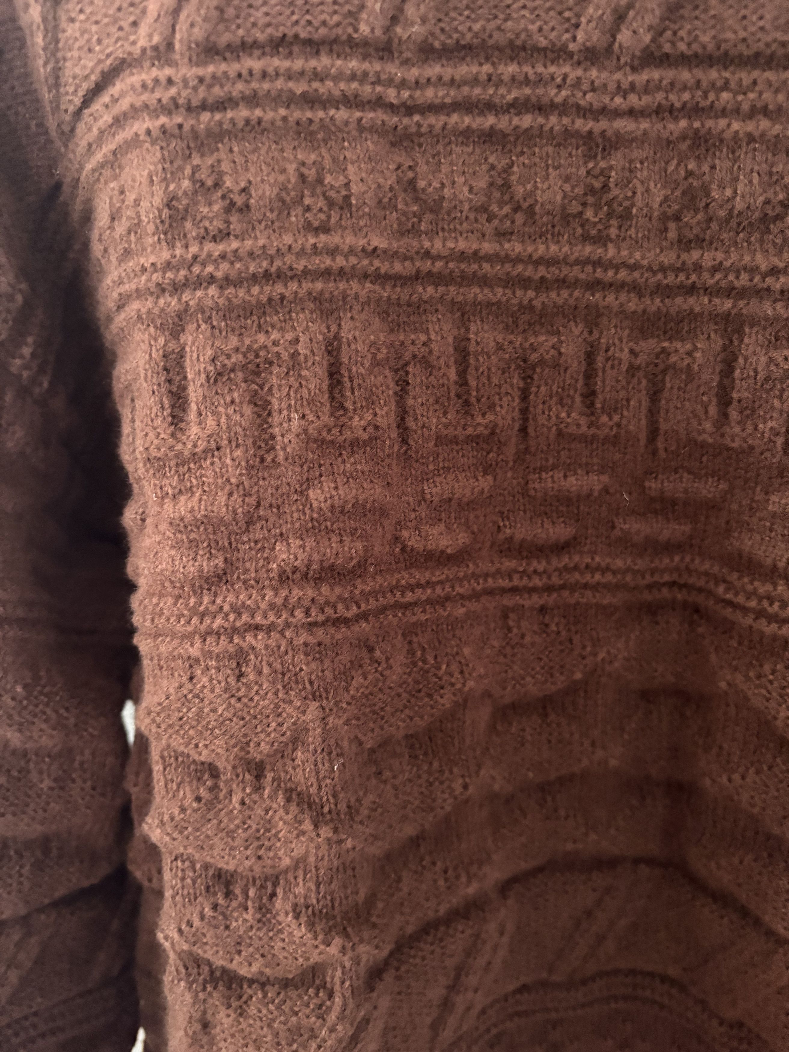 Japanese Brand Retro Textured Knit Sweater - L Size US L / EU 52-54 / 3 - 5 Thumbnail