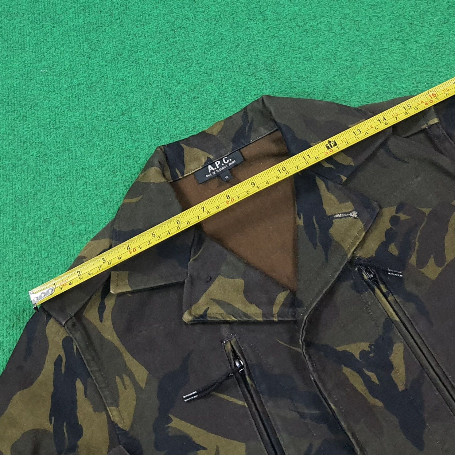 A.P.C. Vintage A.P.C France Military Camo Camouflage Field C288N13 Size US XS / EU 42 / 0 - 10 Thumbnail