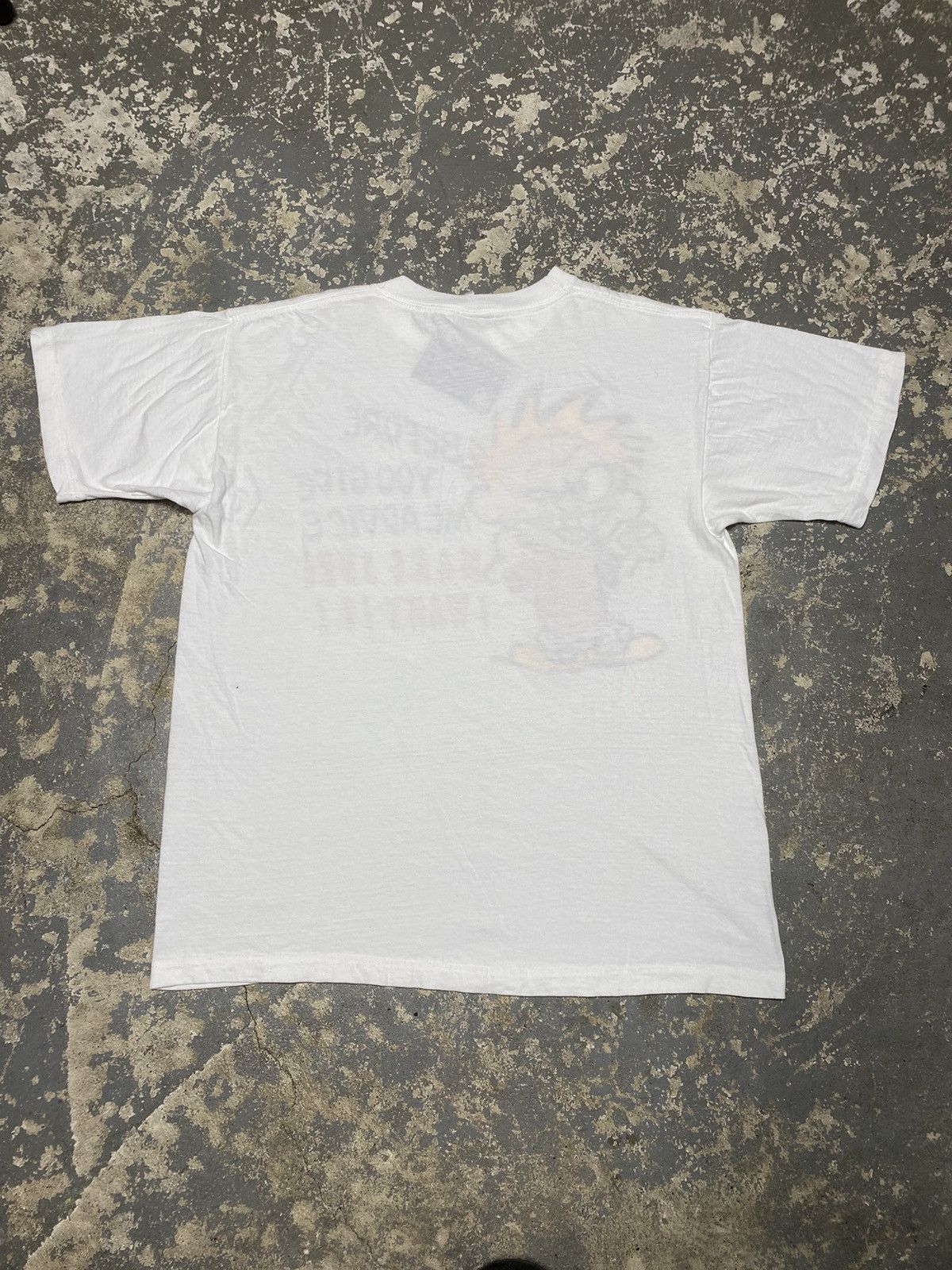 Japanese Brand × Vintage Vintage Calvin And Hobbes Advise Make Sure Want It 90s Tshir Size US L / EU 52-54 / 3 - 6 Thumbnail
