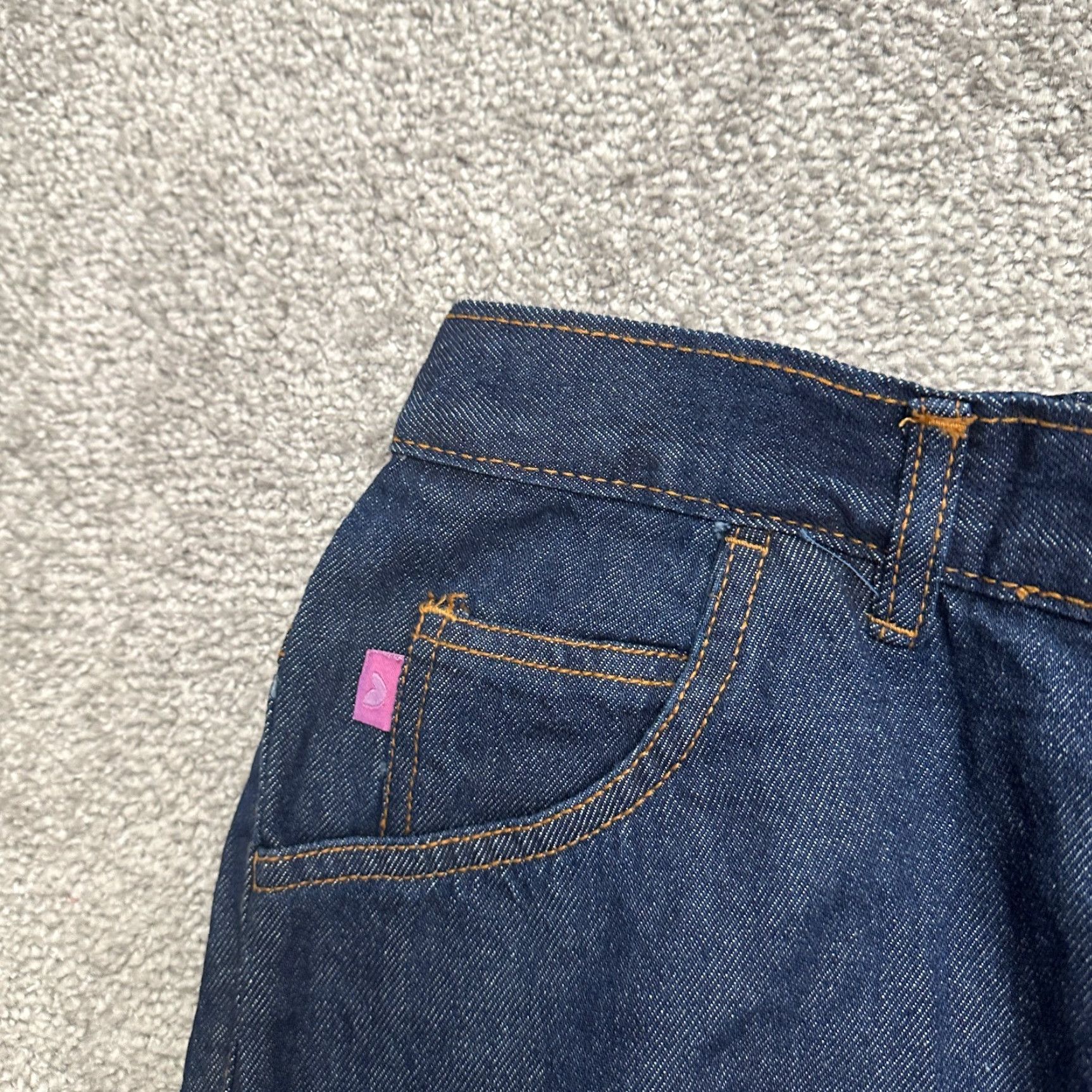 Vintage WOMAN WITHIN Classic Fit Plus Size Denim Jeans 18W Blue 32x28 High Rise Straight Casual Size 40" / US 18 - 5 Thumbnail