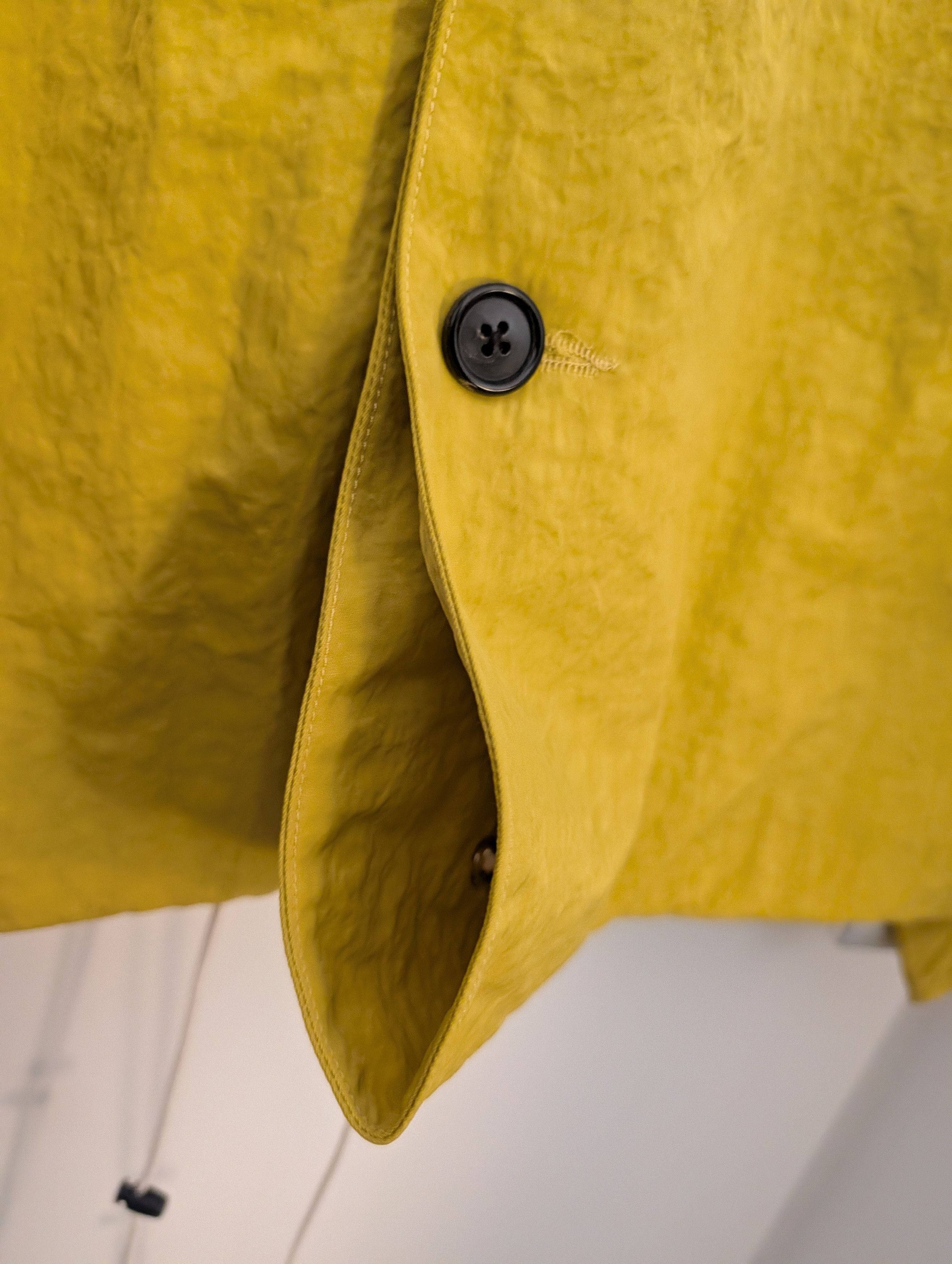 Camiel Fortgens Double Raincoat Yellow Nylon Size US M / EU 48-50 / 2 - 3 Thumbnail