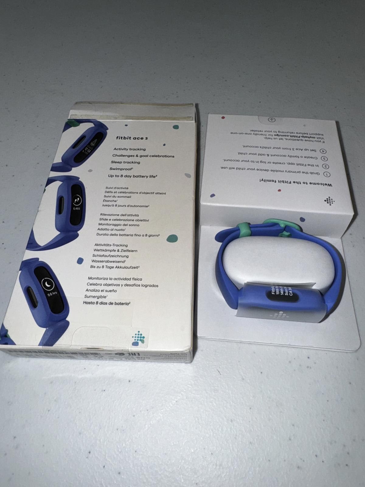 Fitbit NEW Fitbit Ace 3 Activity Tracker - Kids Fitness Watch Size ONE SIZE - 2 Thumbnail