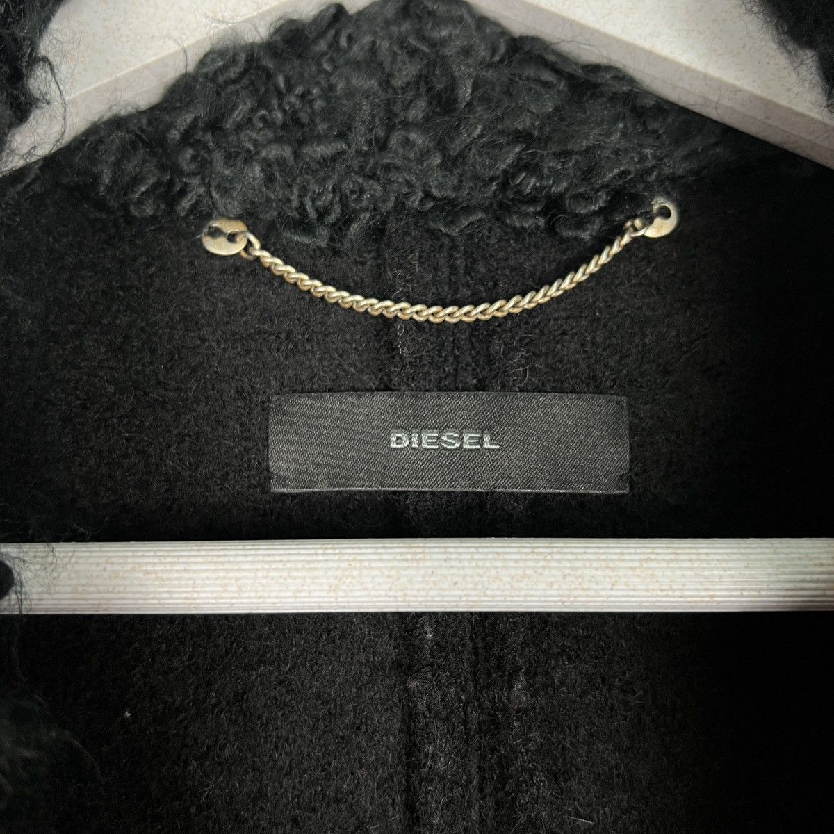 Diesel 🔥 DIESEL DOUBLE COLAR WOOL MOTO RIDERS STYLE JACKET Size US S / EU 44-46 / 1 - 15 Thumbnail