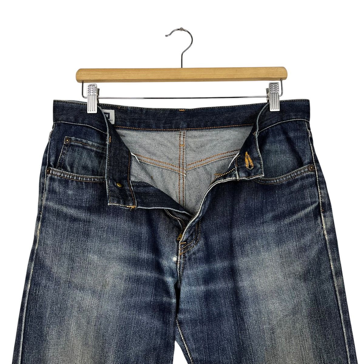 Edwin Vintage edwin 402 Distressed Denim Jeans Size 34" / US 12 / IT 48 - 15 Thumbnail