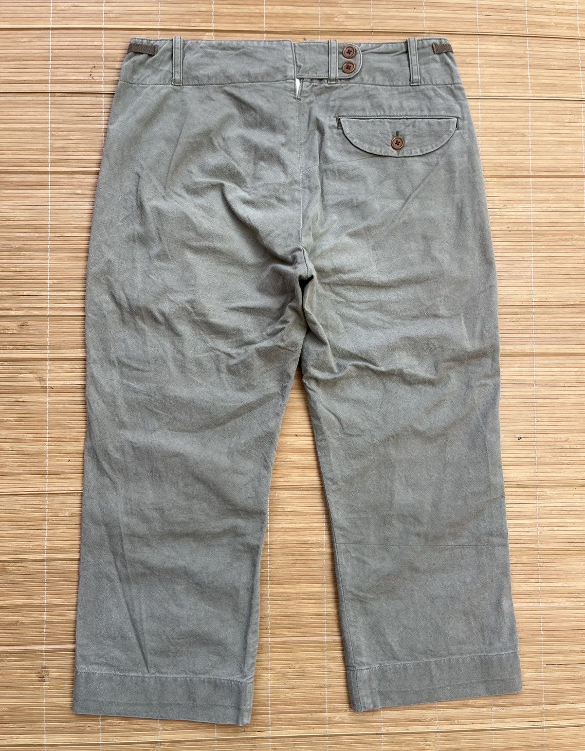 Ordinary Fits Ordinary fits 3quater pants green olive Size US 32 / EU 48 - 2 Thumbnail