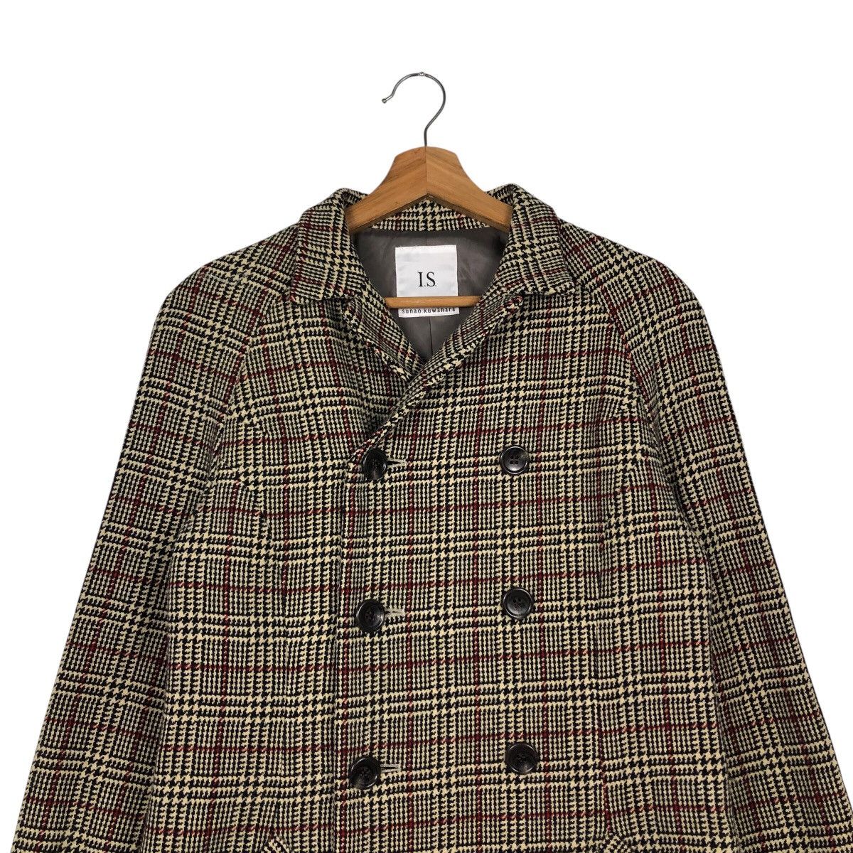 Issey Miyake 📌Vintage Long Jacket Double Breast IS Sunao Kuwahara Japan Size US M / EU 48-50 / 2 - 4 Thumbnail
