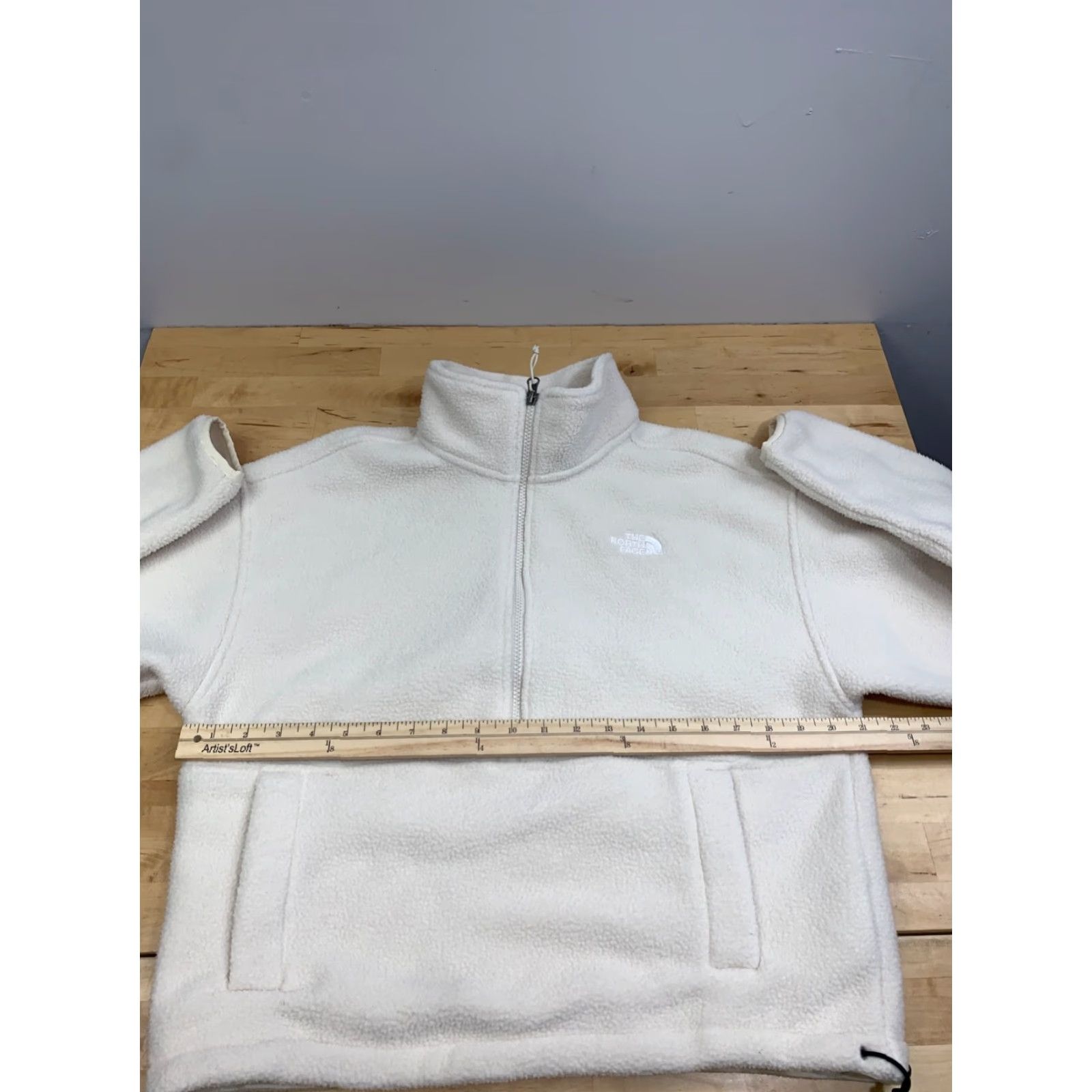 The North Face The North Face Reset Sherpa 1/2 Zip Pullover Womens S Ivory Casual Sweatshirt Pullover 1/2 Zip The North Face 12886 Size S / US 4 / IT 40 - 5 Thumbnail