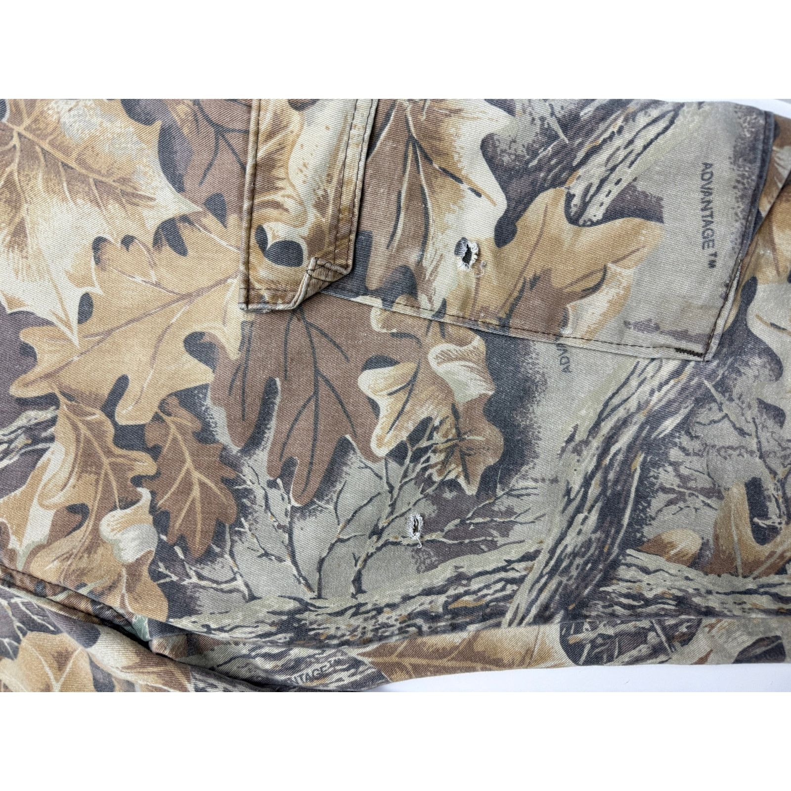 Vintage Vintage 90s Liberty Advantage Tree Camo Cargo Pant Size 29W Size US 29 - 5 Thumbnail