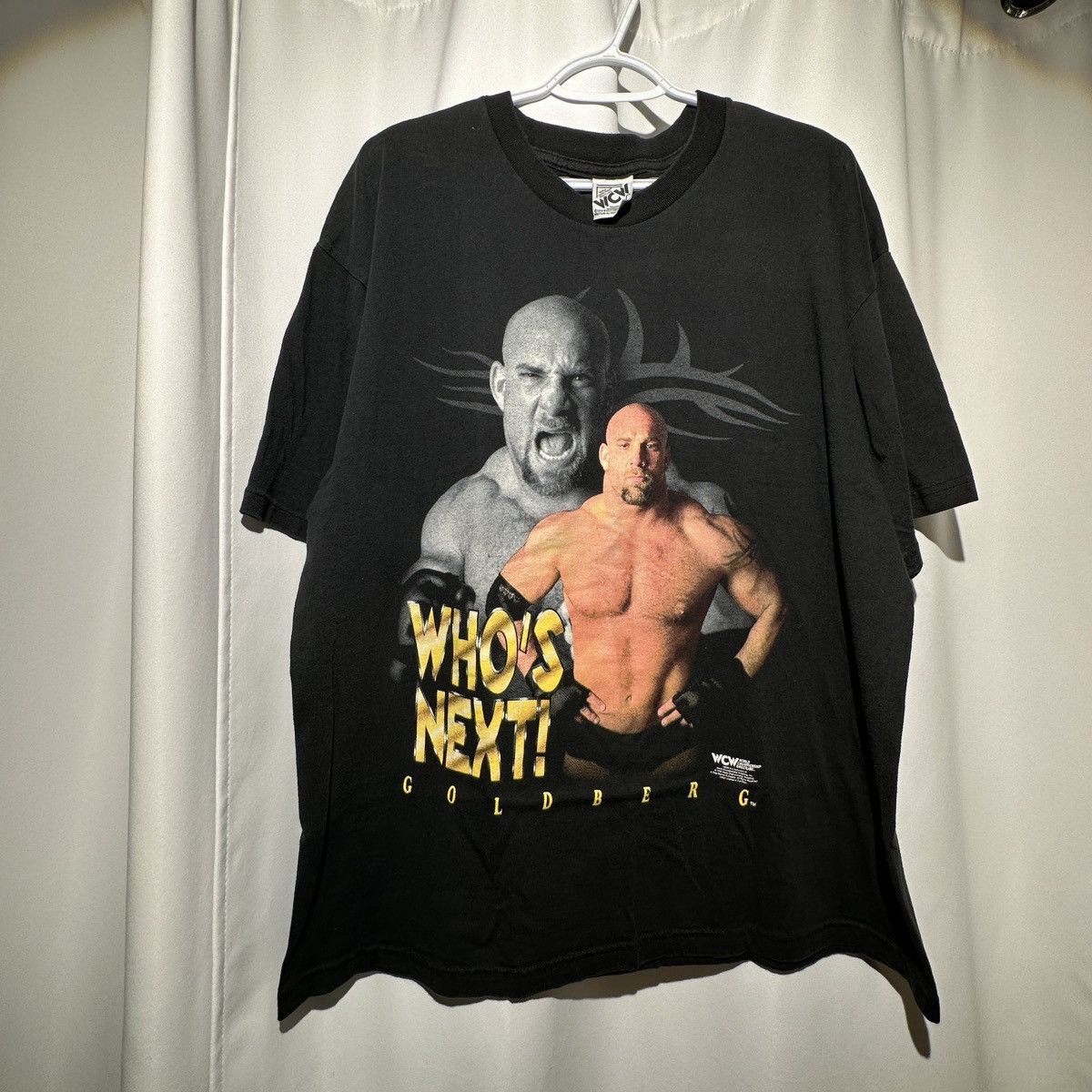 WCW Goldberg T-shirt sold y2k