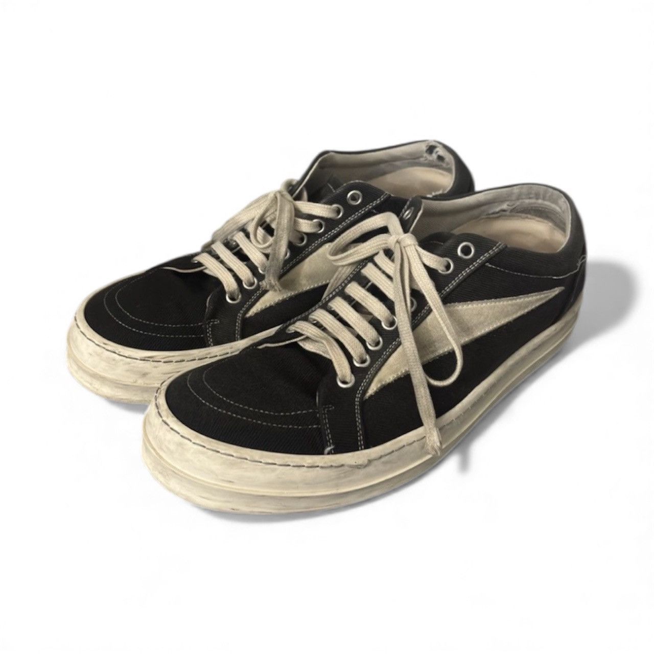 Pre-owned Rick Owens Drkshdw Rick Owens Vans Drkshdw Ecfu Ss23 Shoes In Black